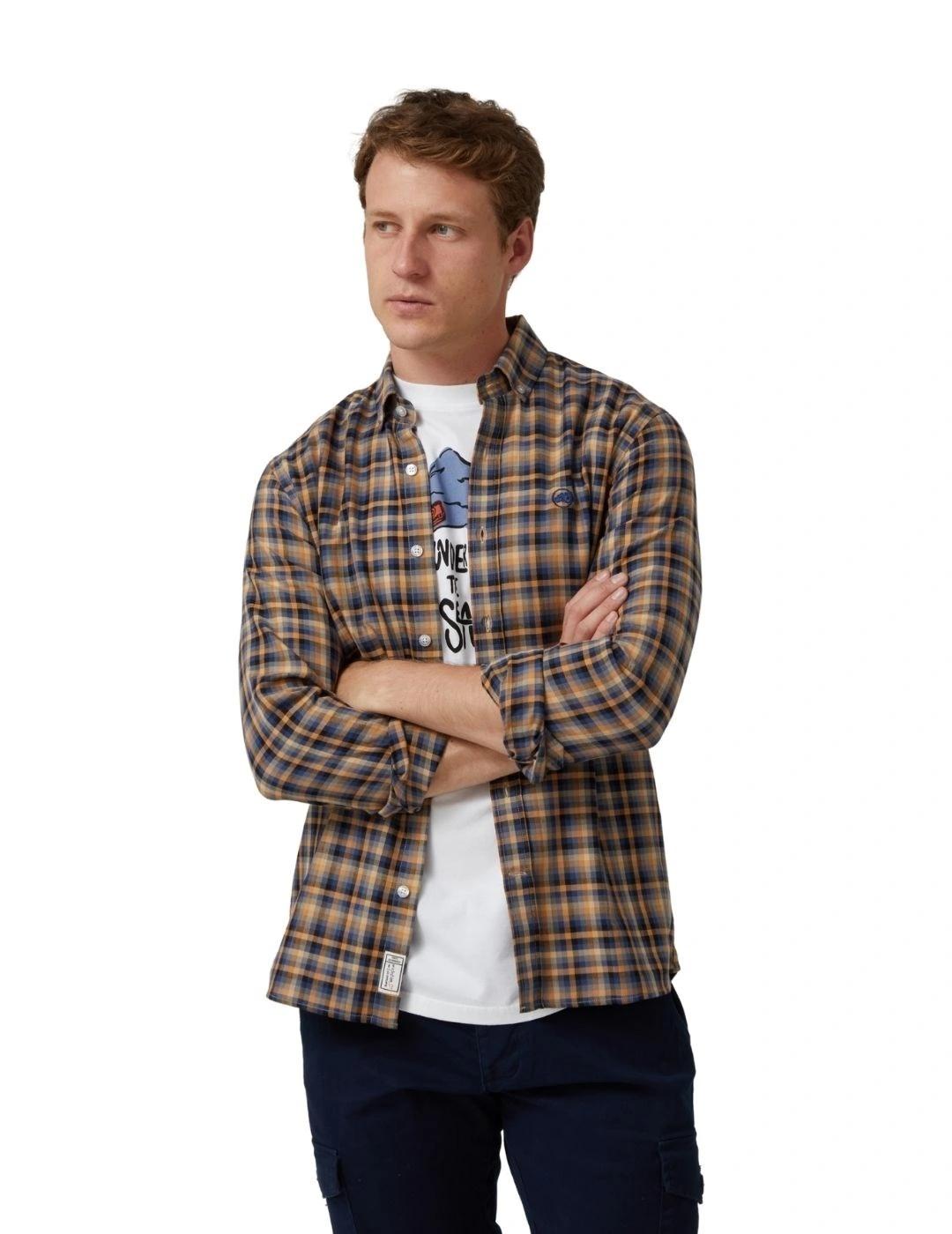 Altonadock Camisa Azul de cuadros