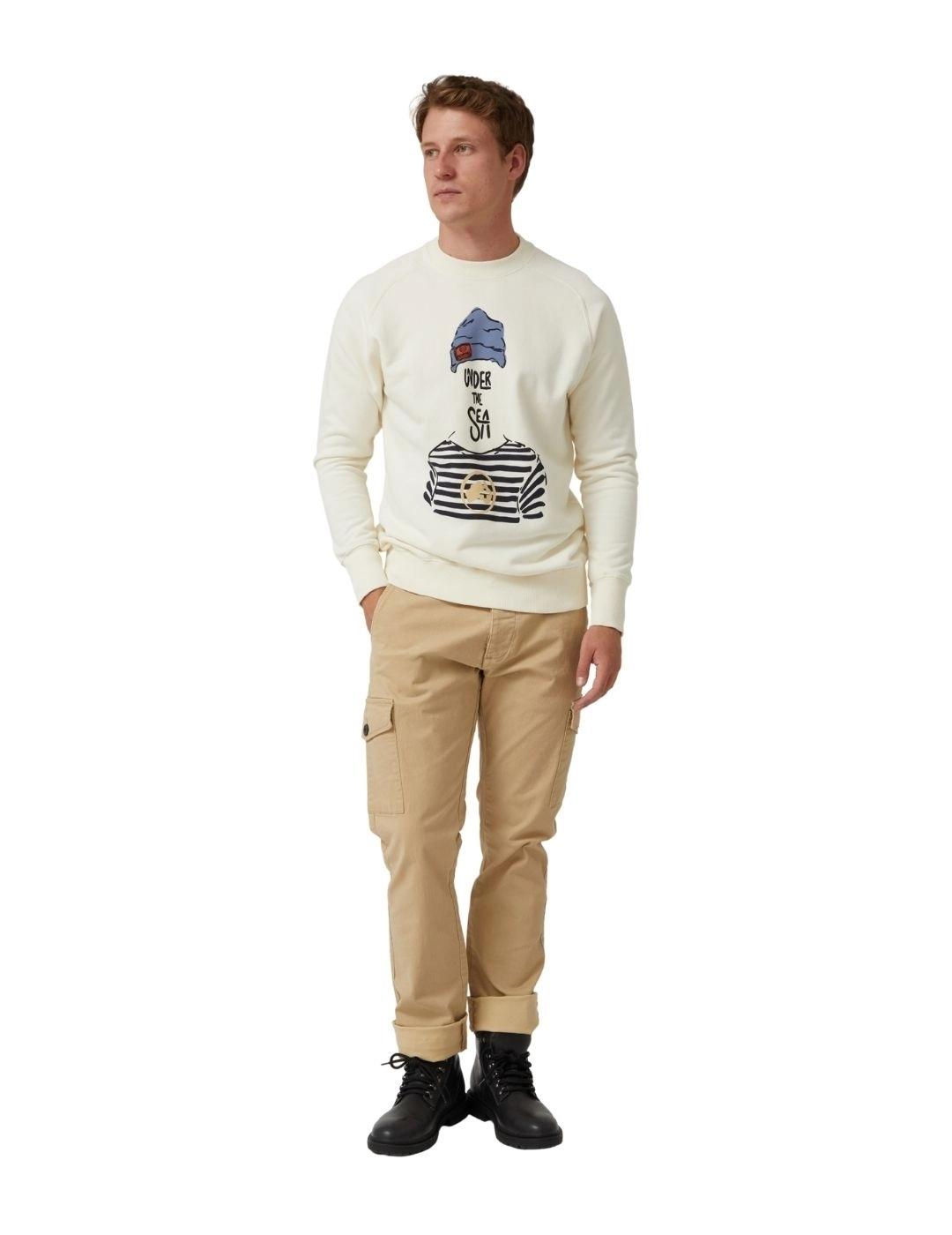 Altonadock Sudadera Crudo dibujo