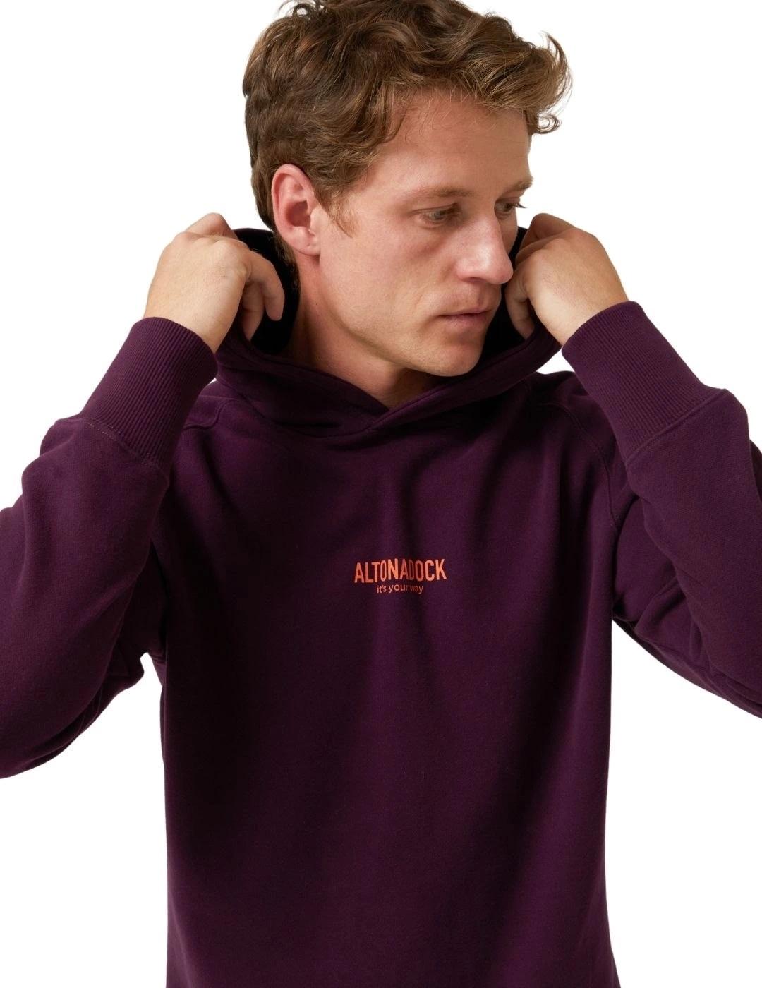 Altonadock Sudadera Granate con capucha