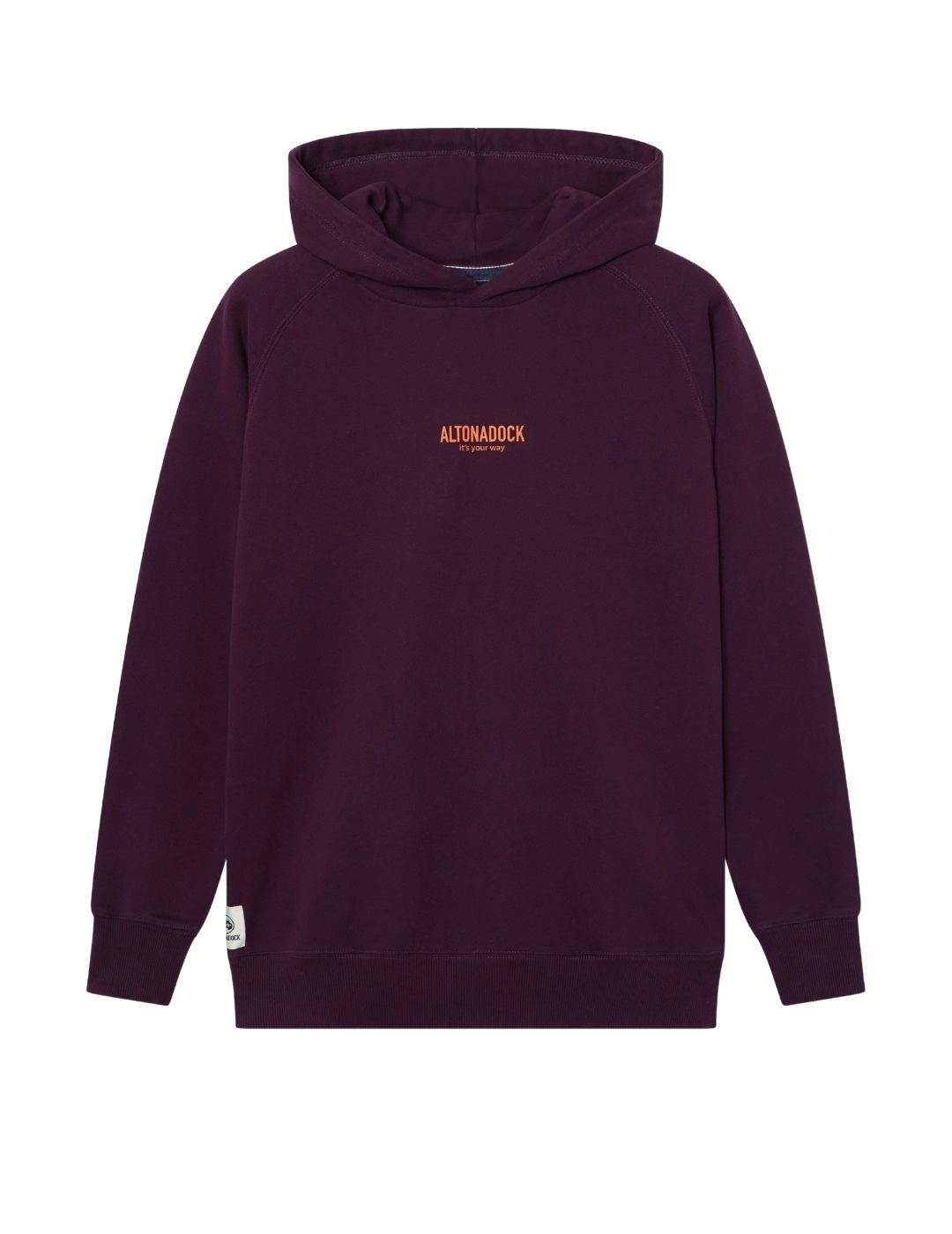 Altonadock Sudadera Granate con capucha