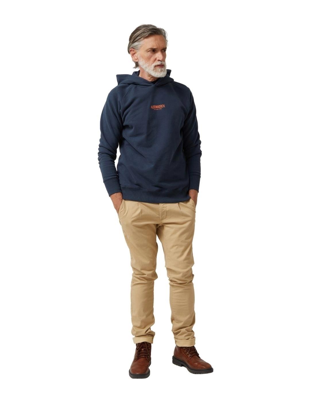 Altonadock Sudadera Azul marino con capucha