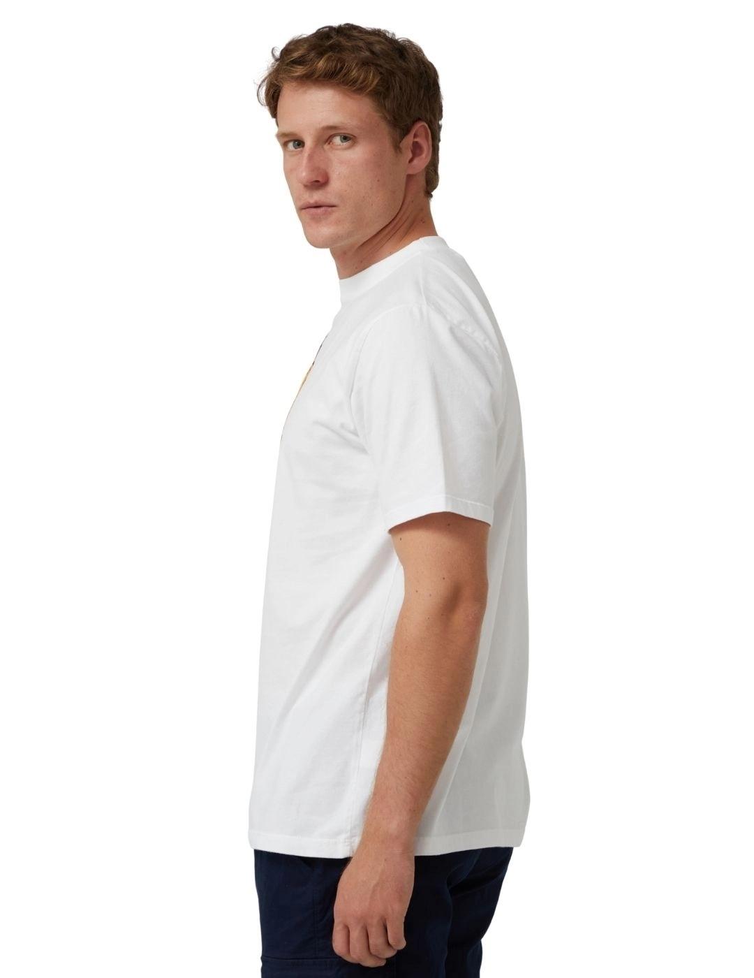 Altonadock Camiseta Blanca dibujo gorro