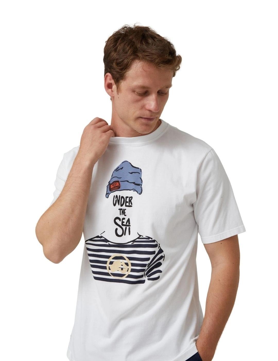 Altonadock Camiseta Blanca dibujo