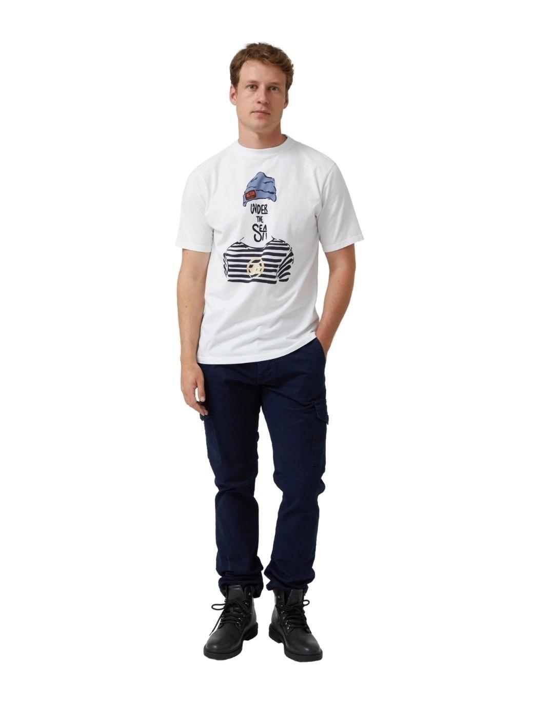 Altonadock Camiseta Blanca dibujo