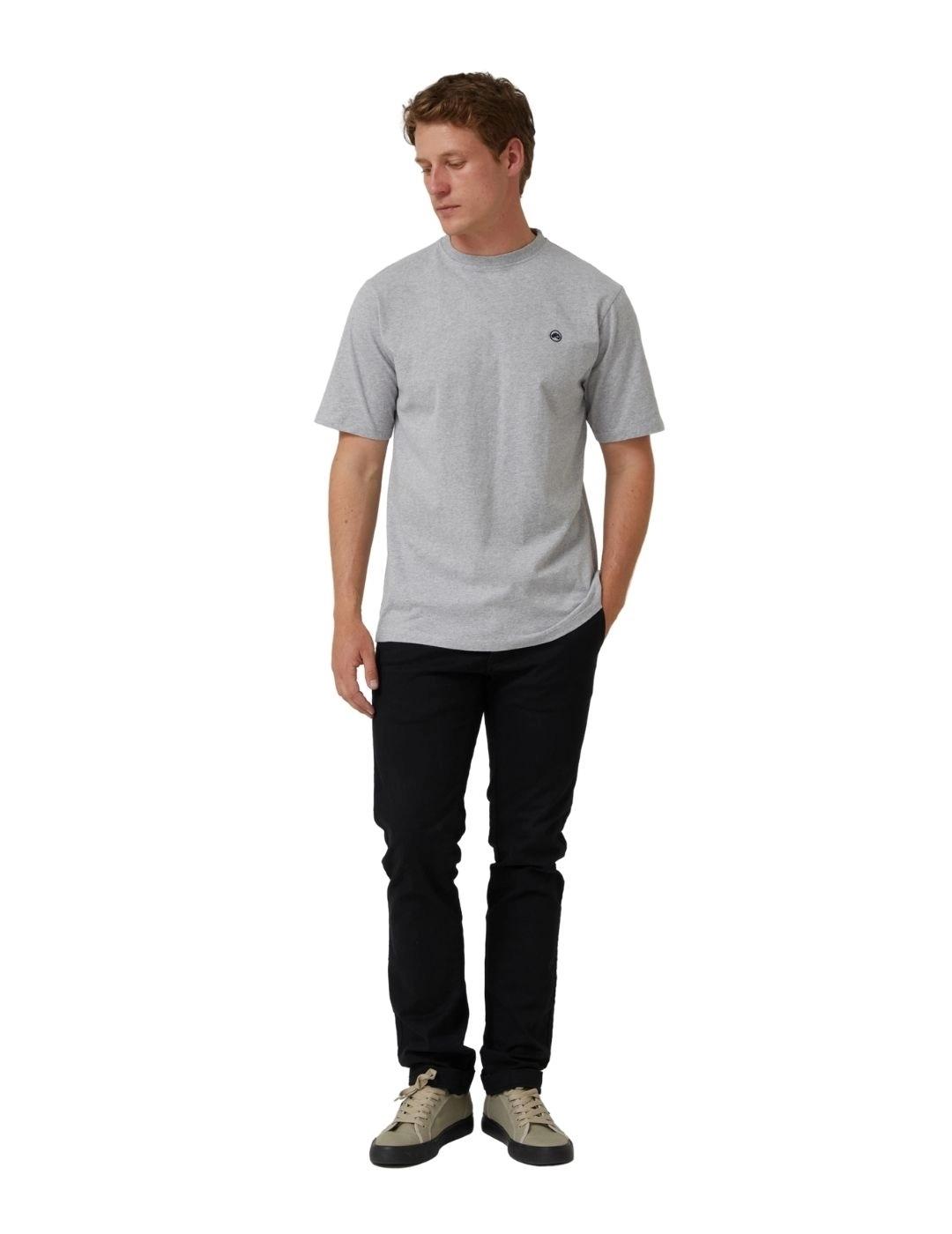 Altonadock Camiseta Gris básica logo
