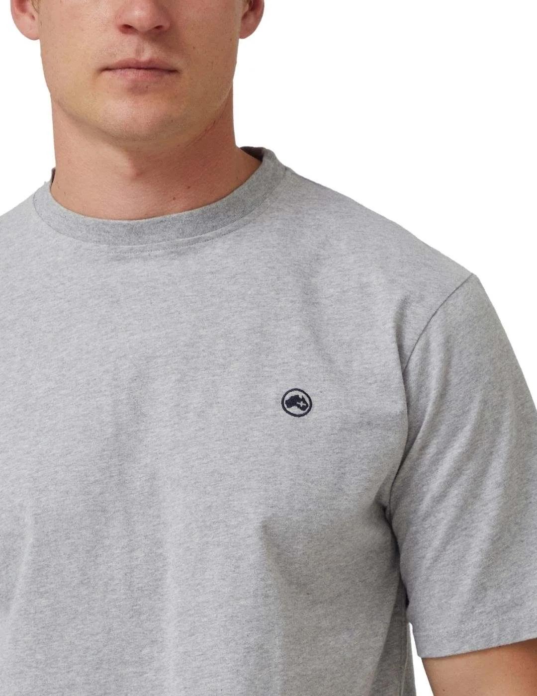 Altonadock Camiseta Gris básica logo