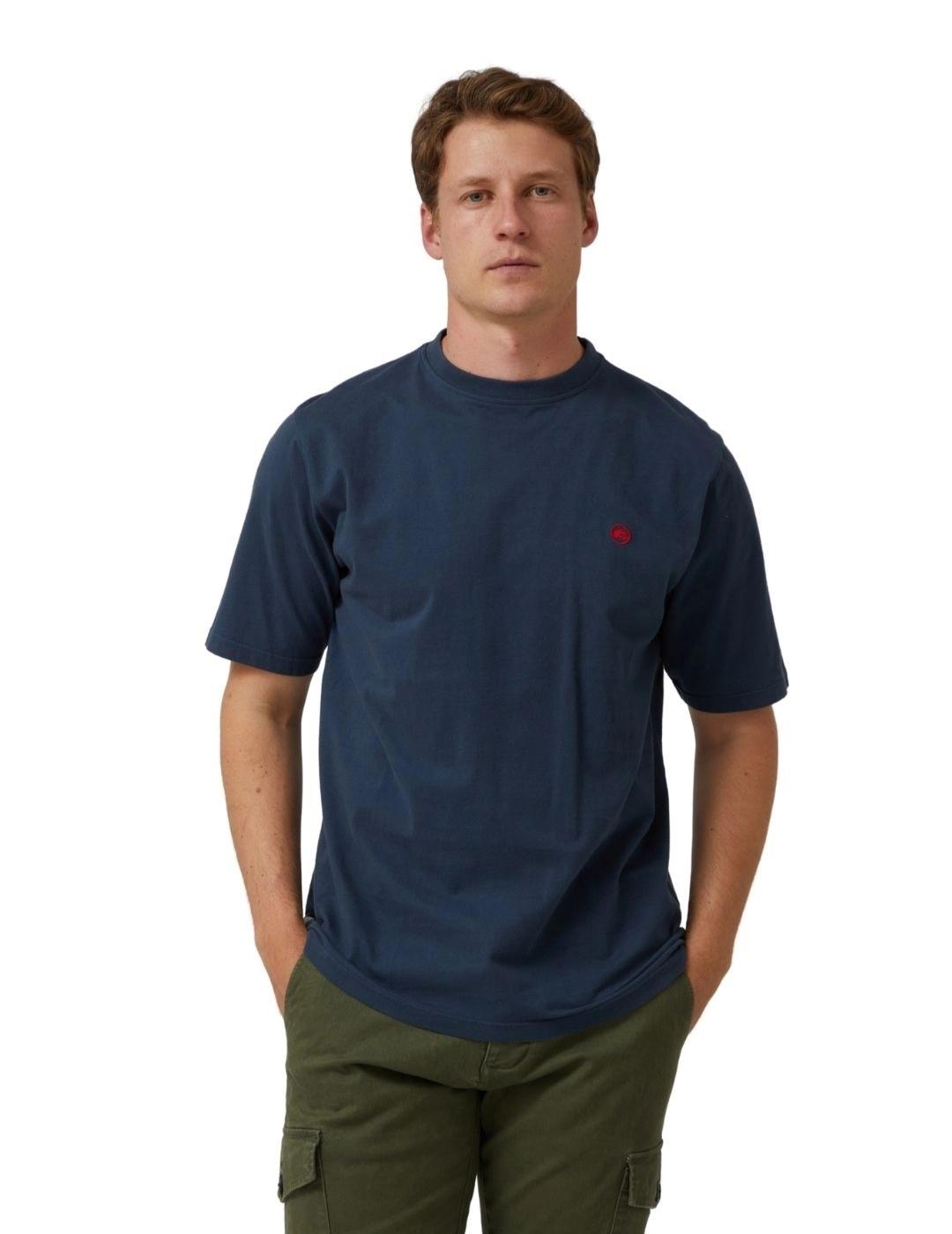 Altonadock Camiseta Azul marino básica logo