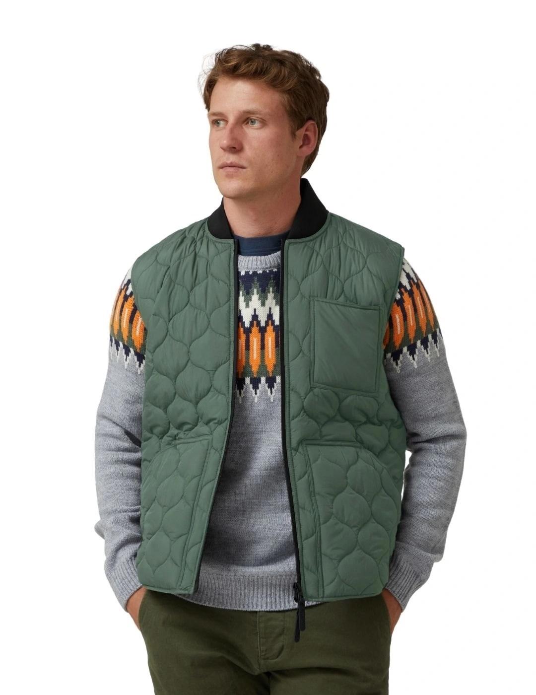 Altonadock Chaleco Verde acolchado