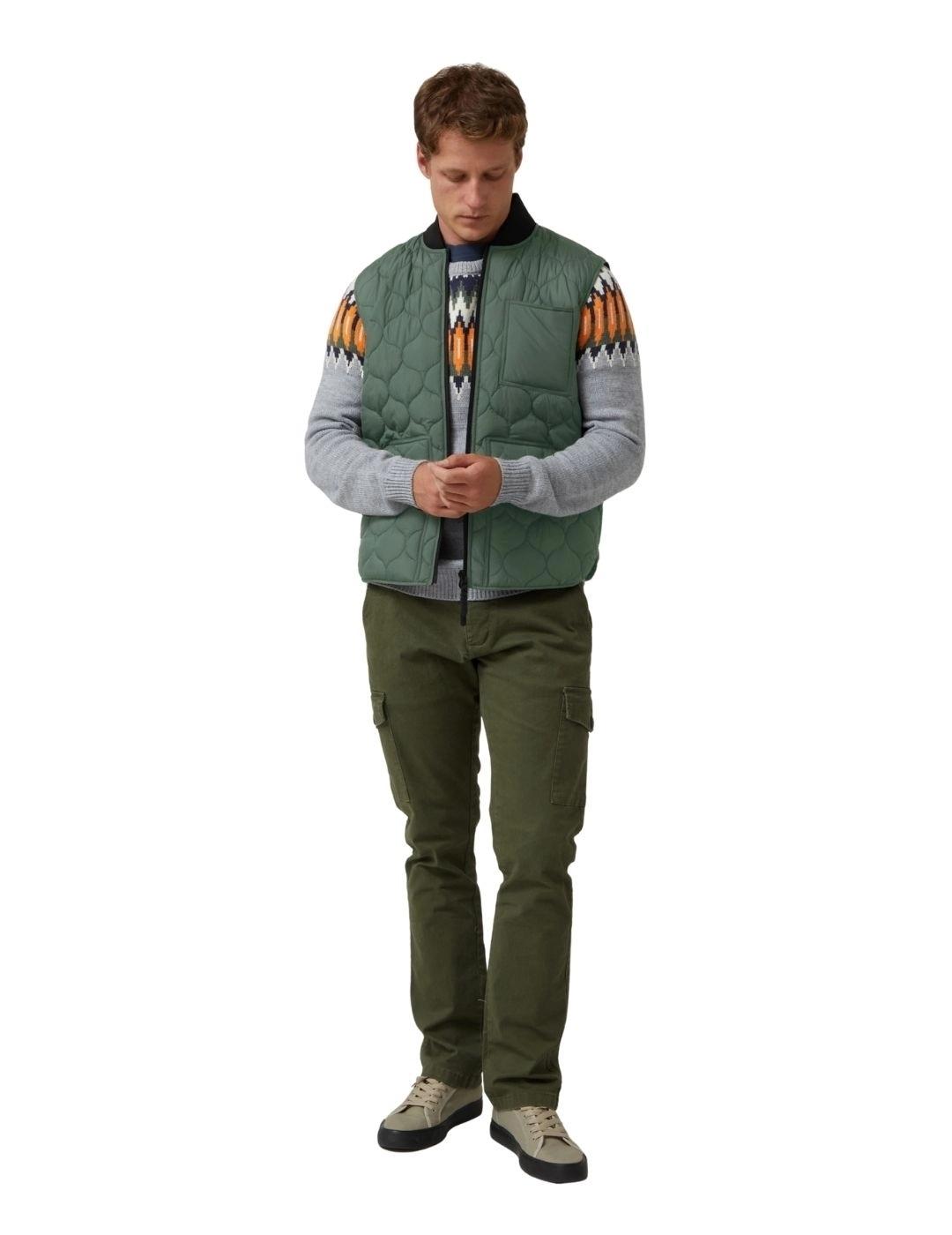 Altonadock Chaleco Verde acolchado