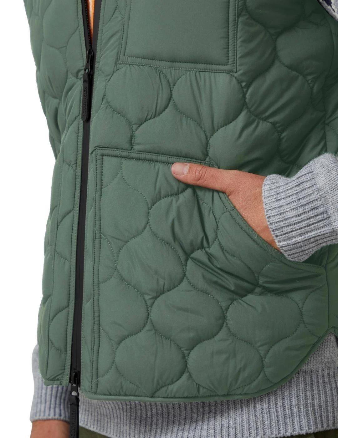 Altonadock Chaleco Verde acolchado
