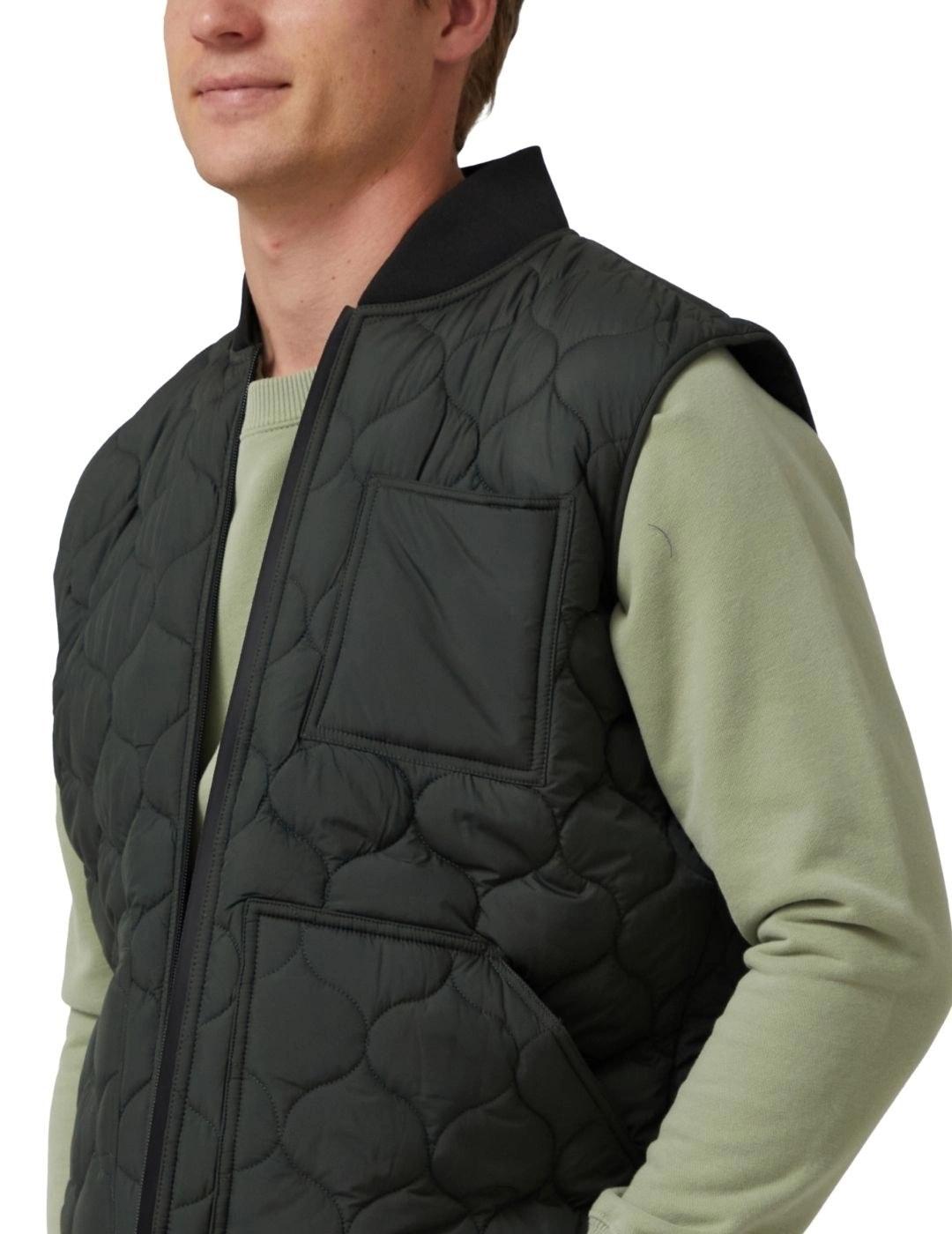 Altonadock Chaleco Negro acolchado