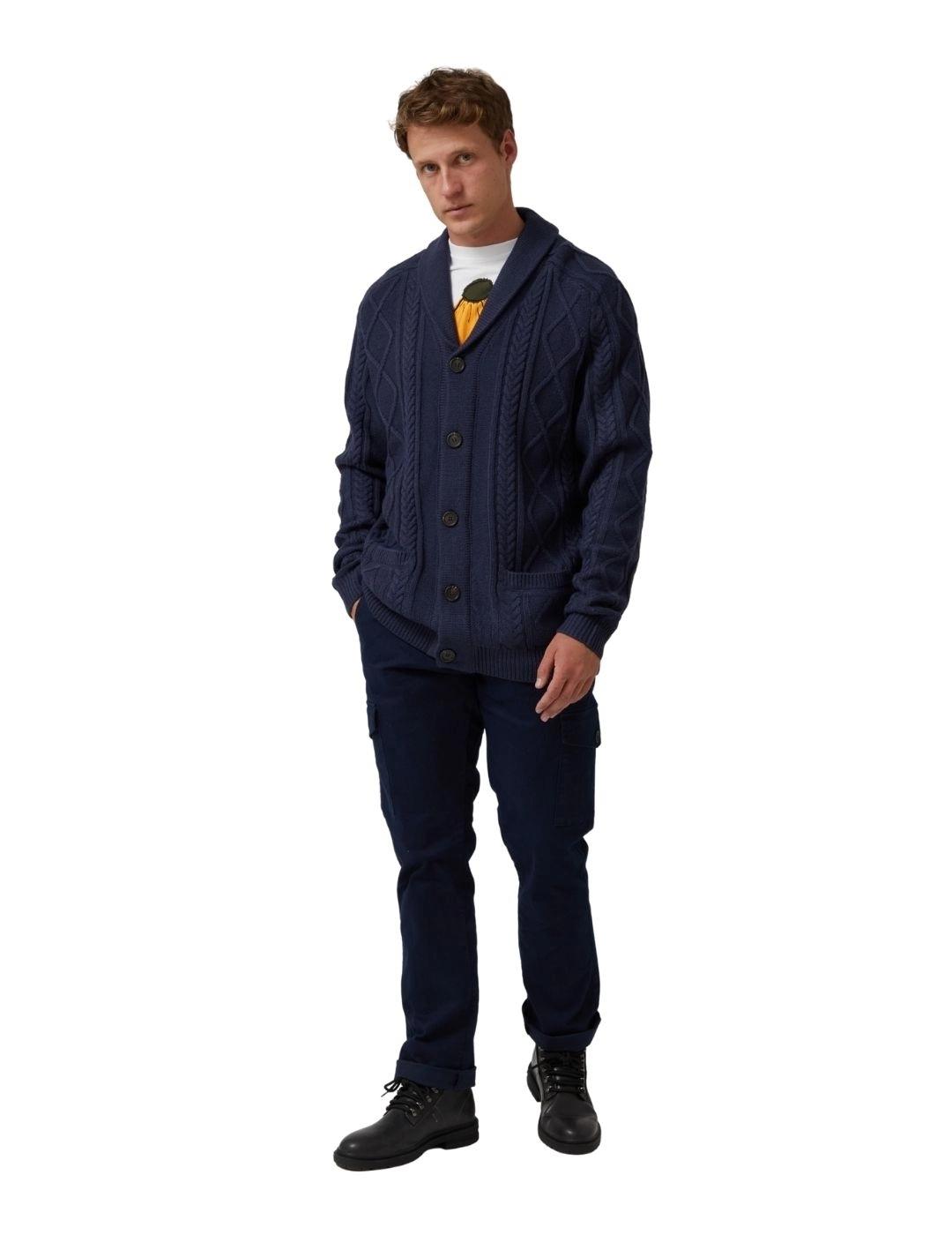 Altonadock Cárdigan Azul marino