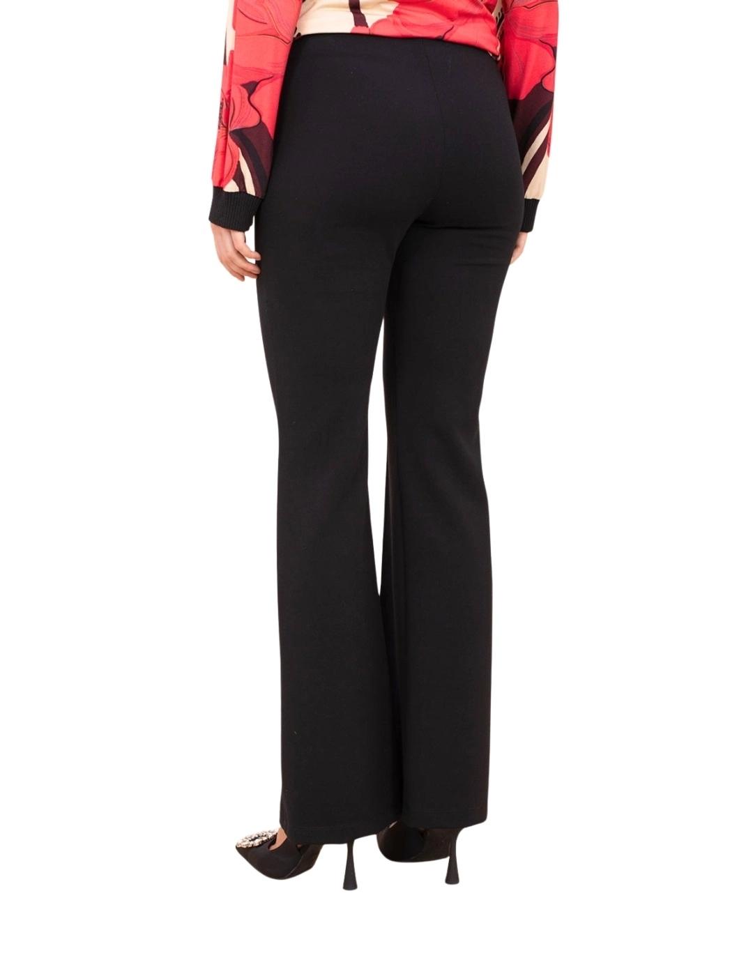 Anna Mora Pantalón Negro de tiro medio