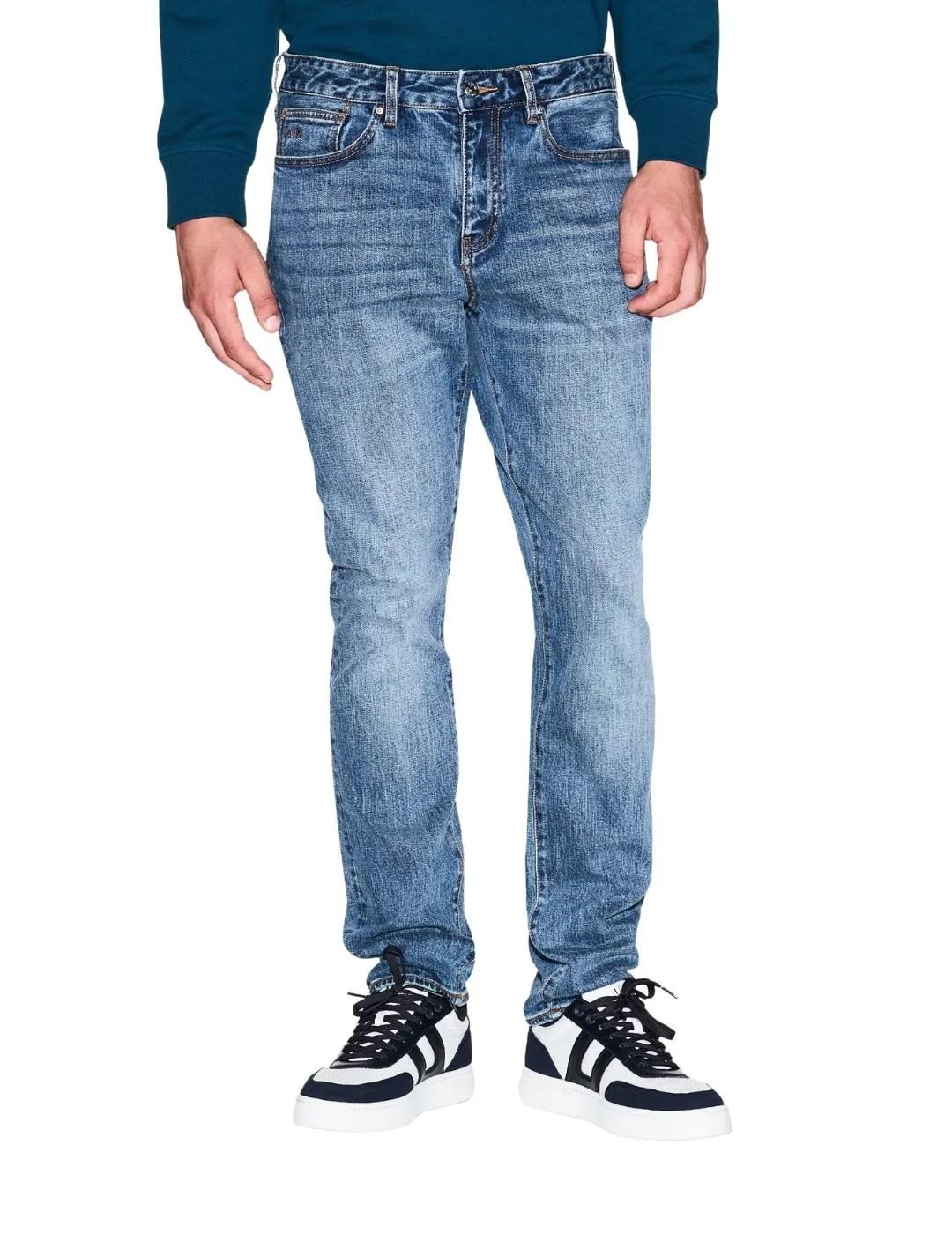 Armani Pantalones vaqueros Slim fit Denim elástico