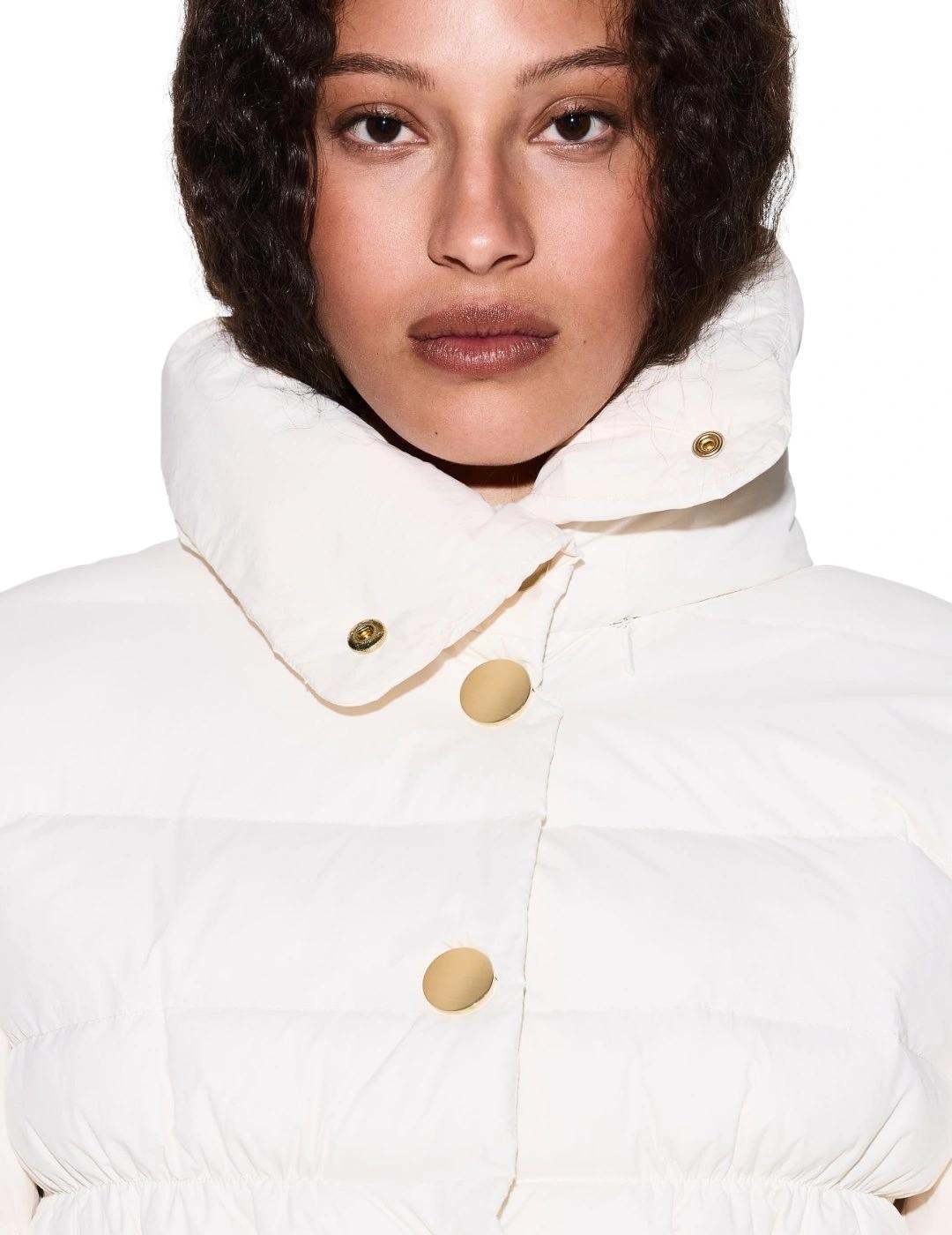 Armani Chaqueta acolchada Blanca