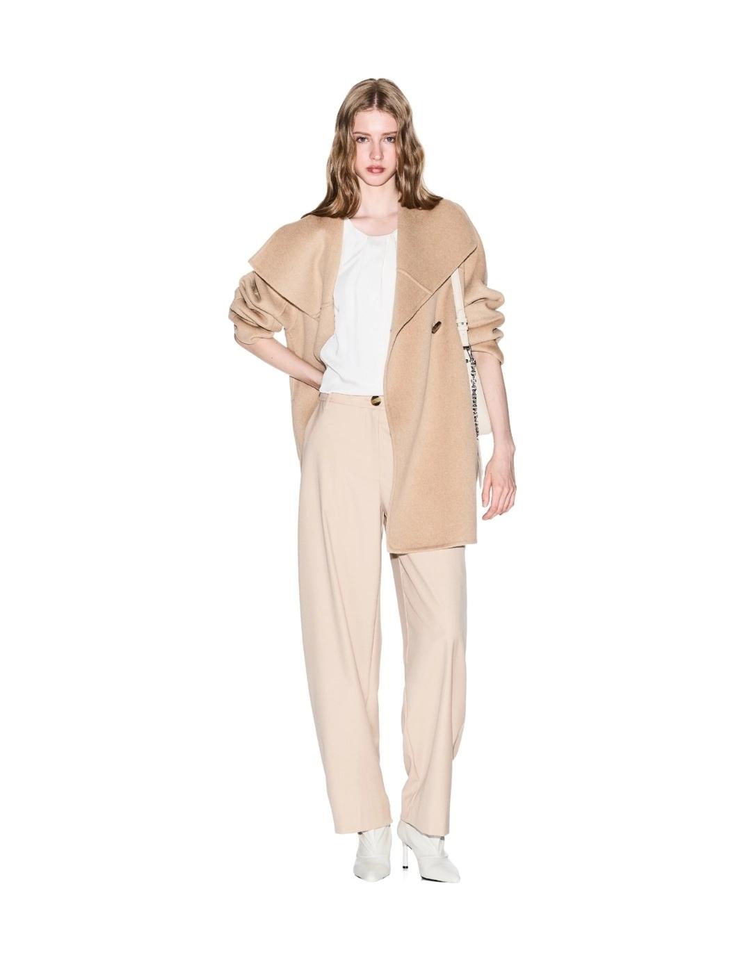 Armani Abrigo Camel corto