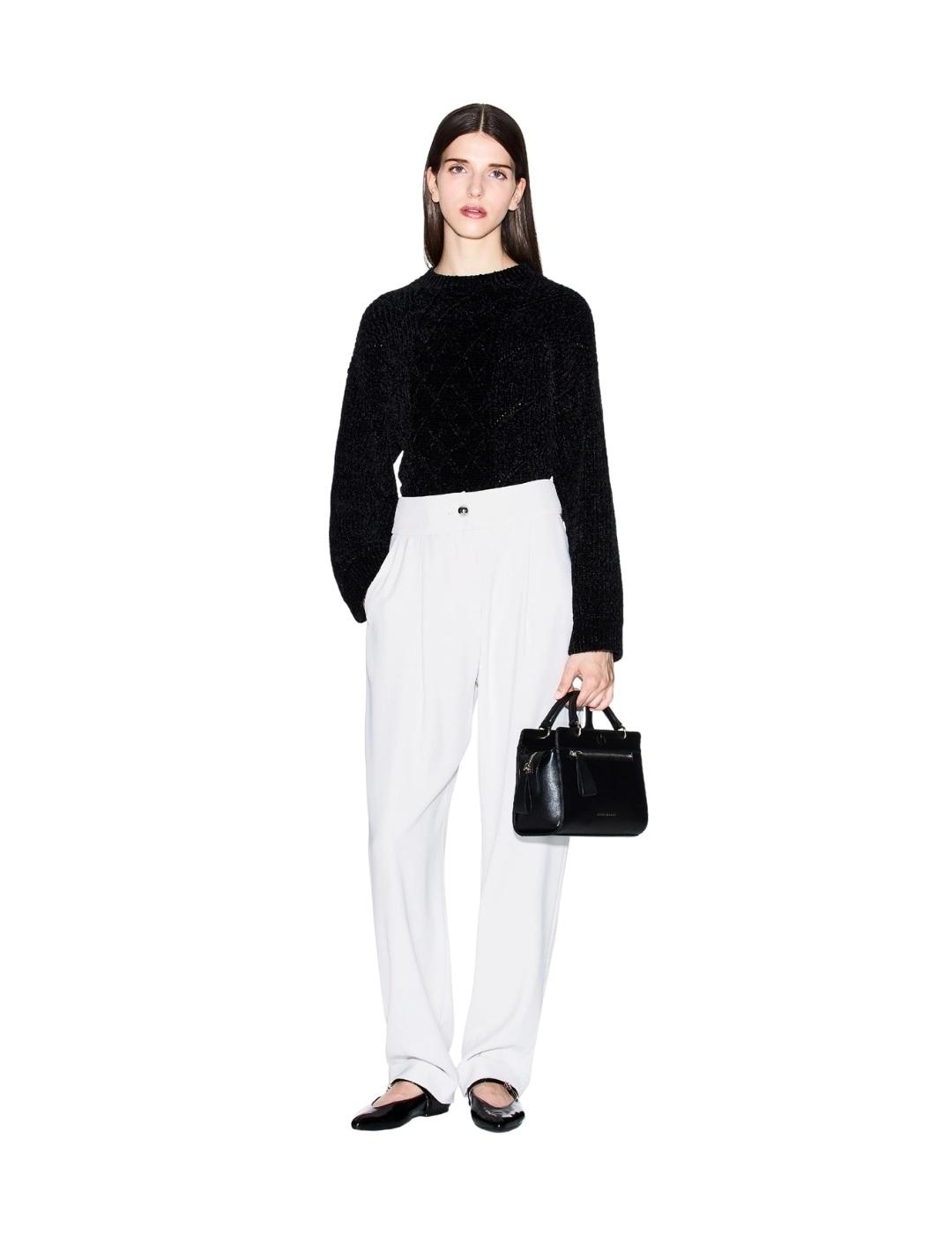 Armani Pantalones formales Blancos