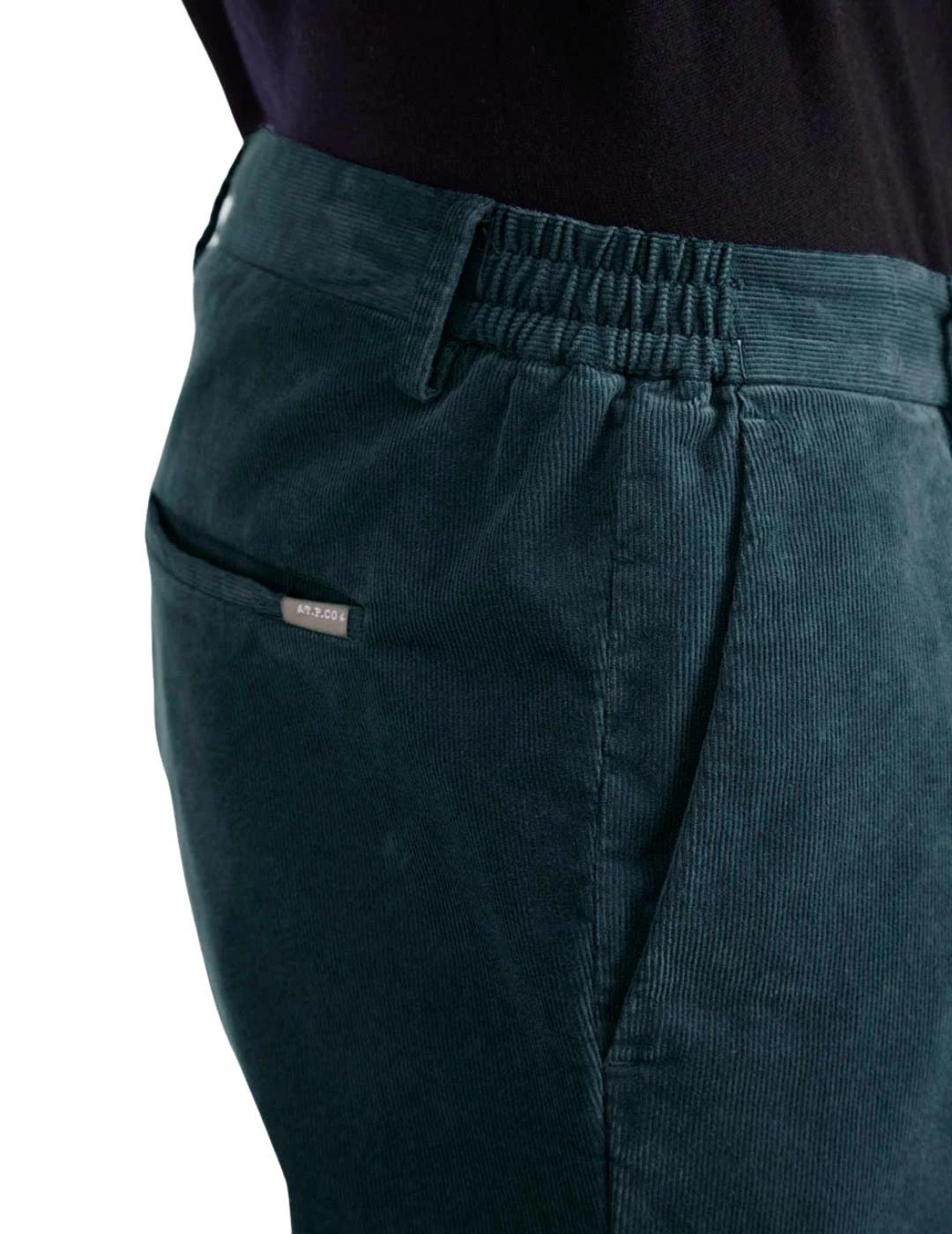 Atpco Pantalón Berlino Verde Scuro