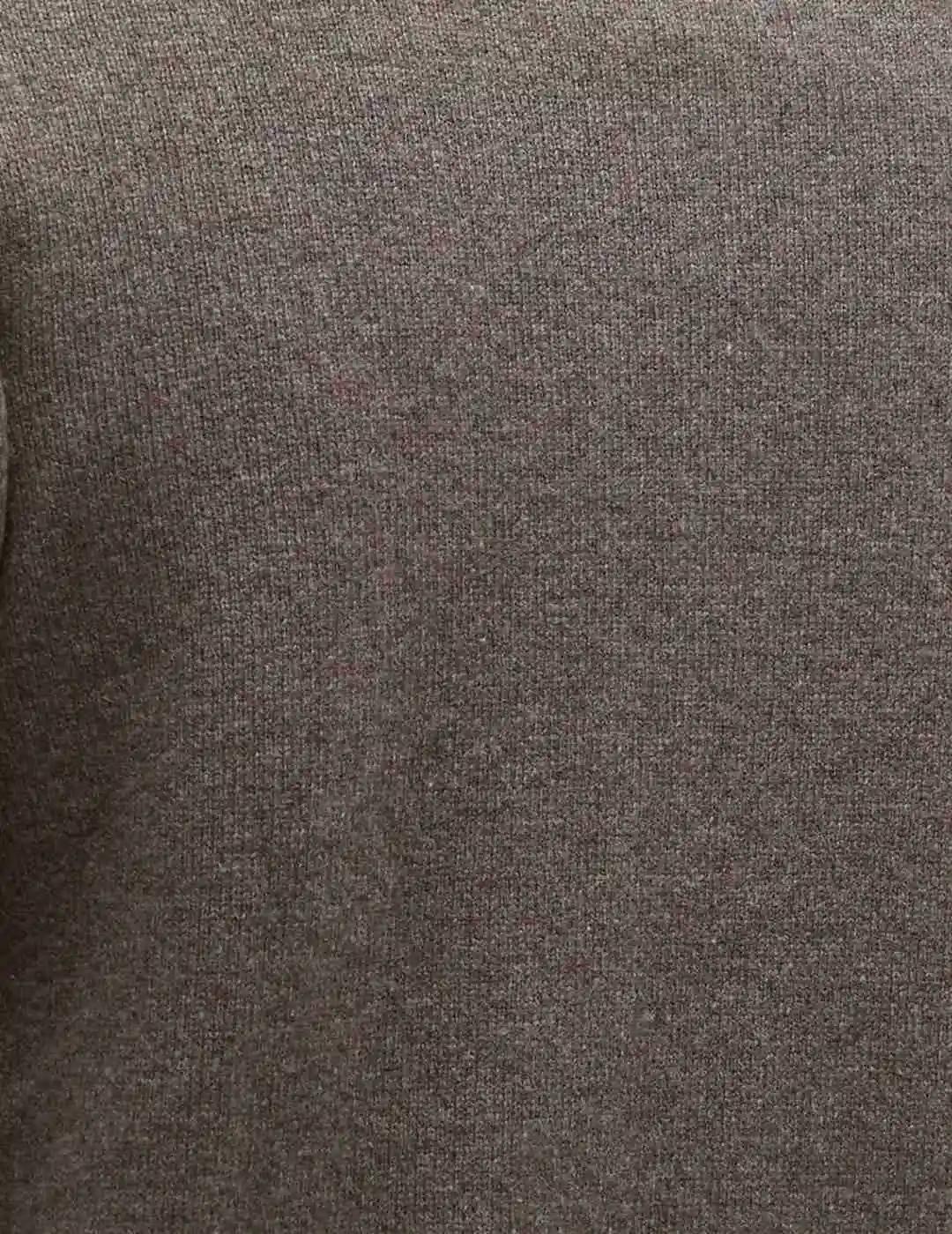 Barbour Cárdigan Marrón cremallera y botones