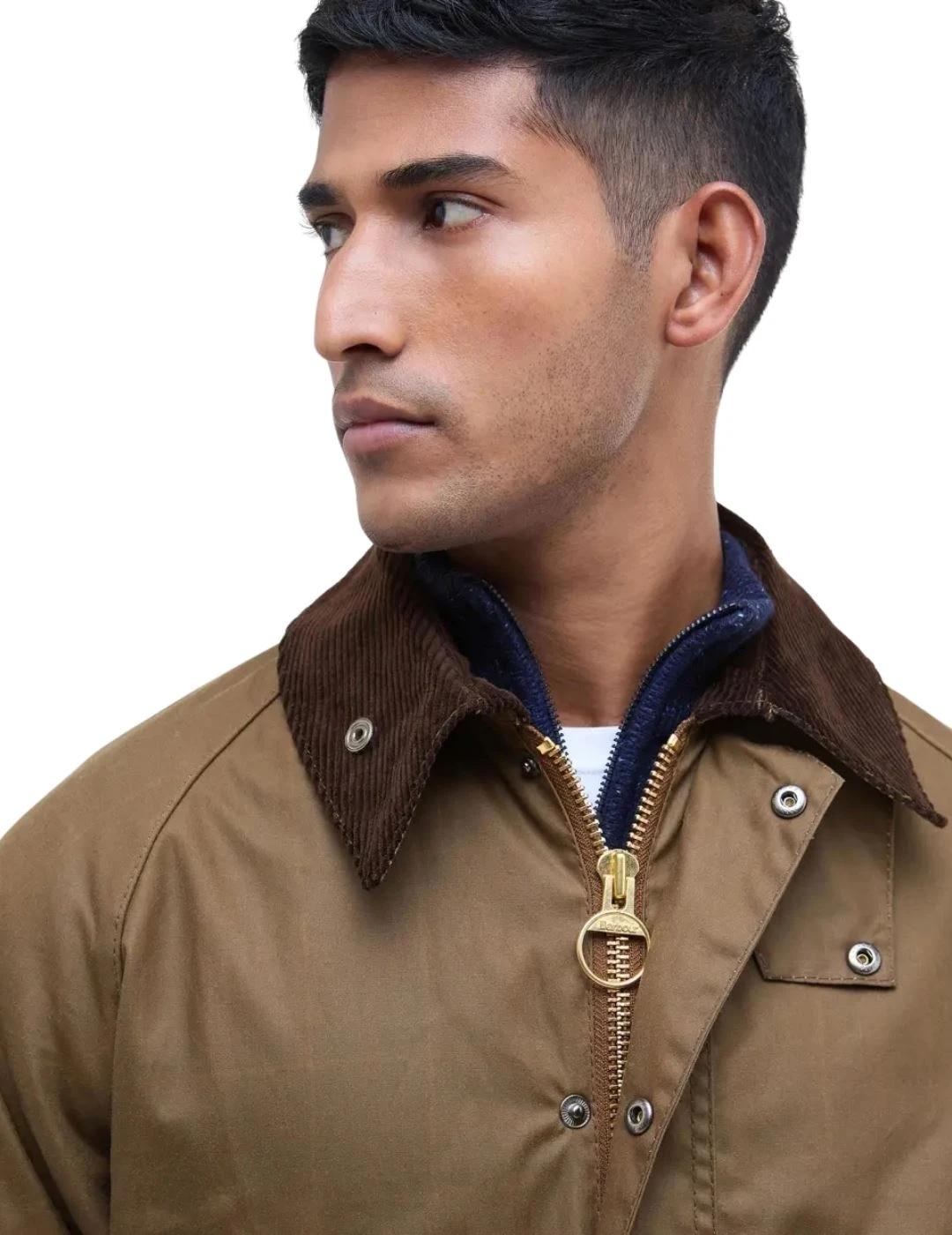 Barbour Chaqueta Bedale Wax Marrón
