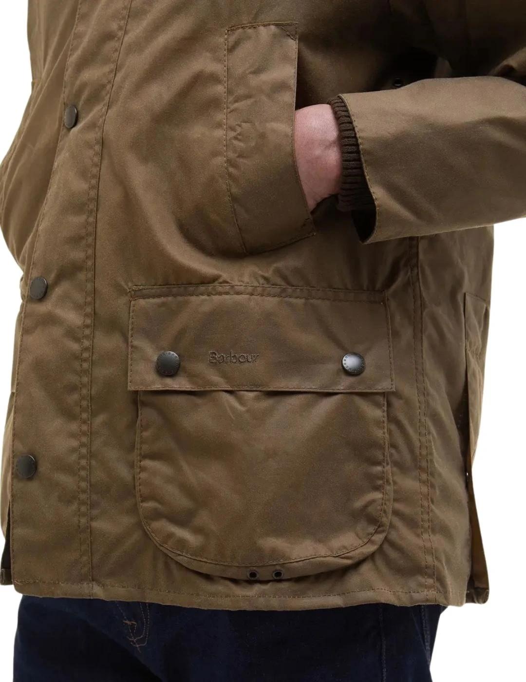 Barbour Chaqueta Bedale Wax Marrón