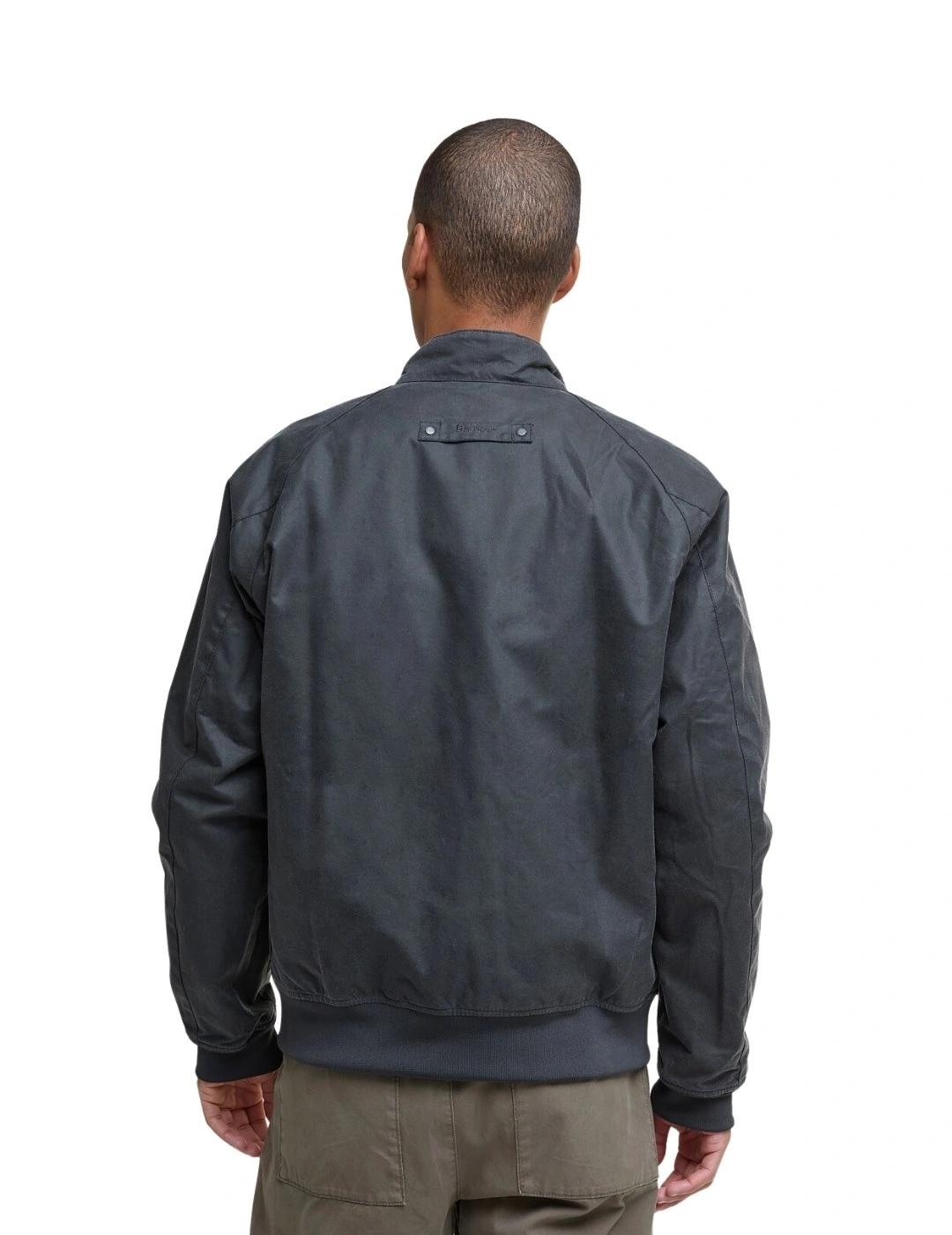 Barbour Chaqueta Modern Royston Wax Gris oscuro