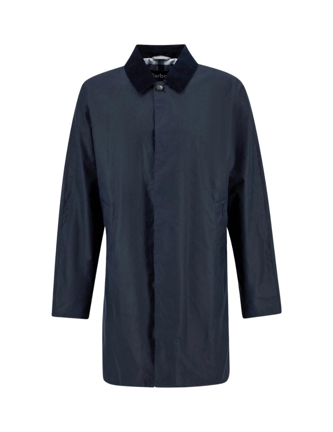 Barbour Chaqueta Lorden Wax Mac Azul marino