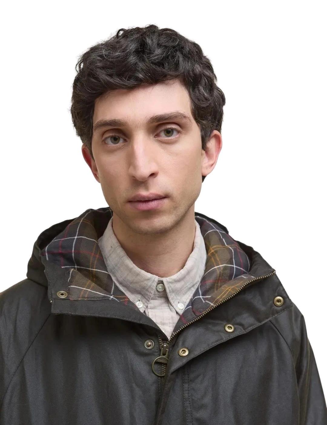 Barbour Parka Bedale Wax Verde