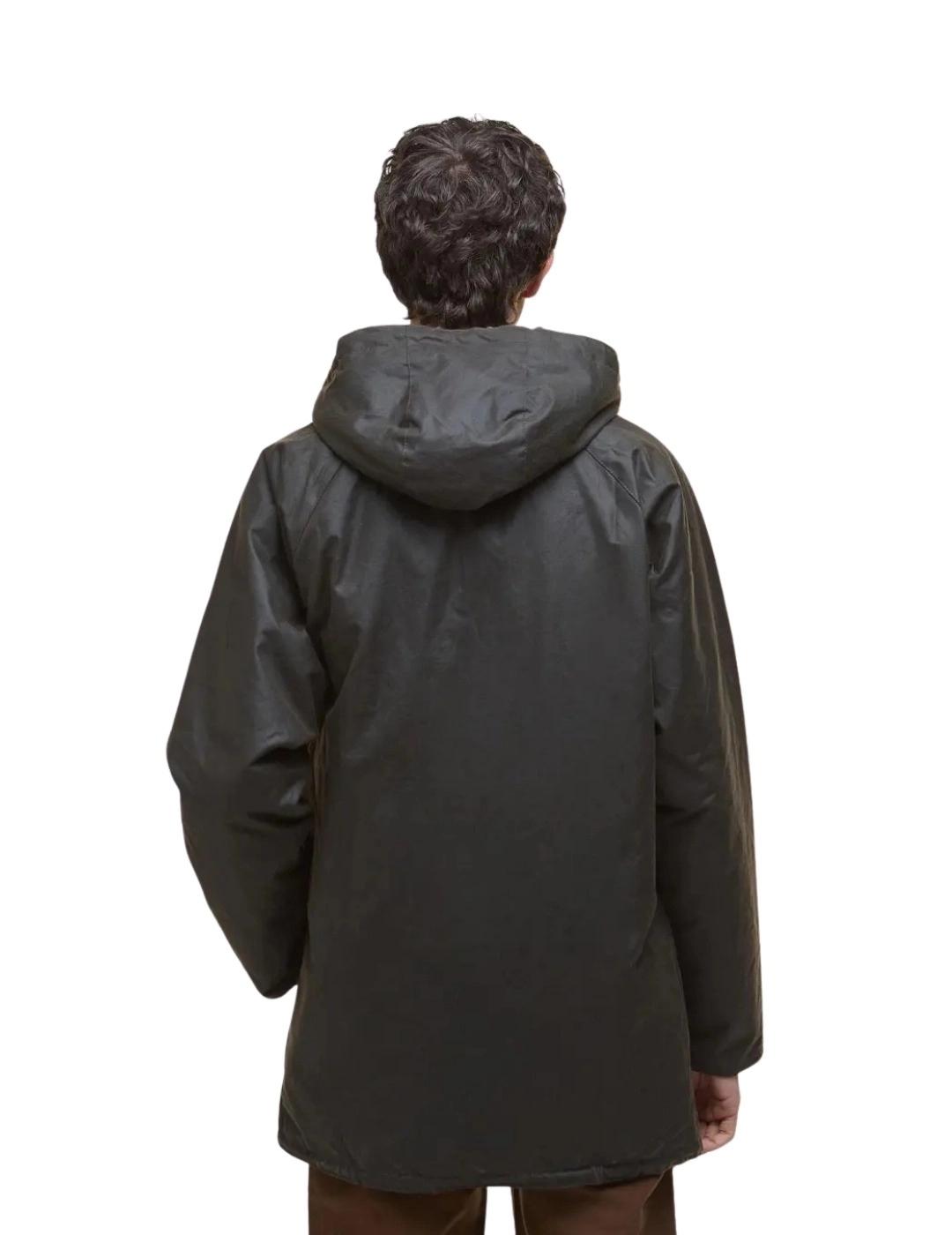 Barbour Parka Bedale Wax Verde