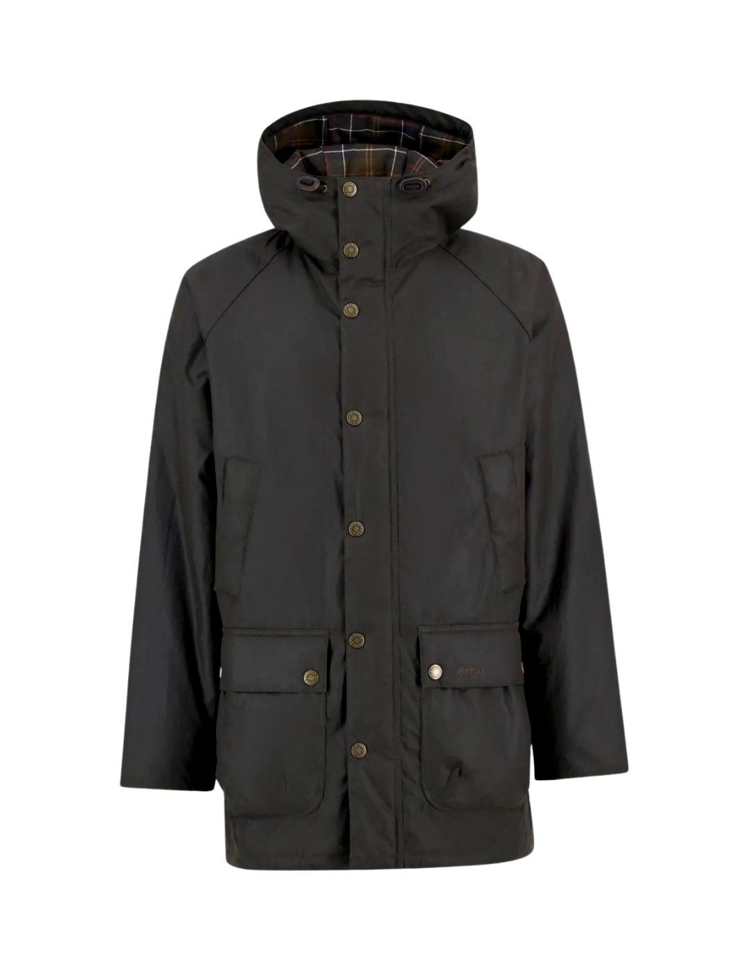 Barbour Parka Bedale Wax Verde
