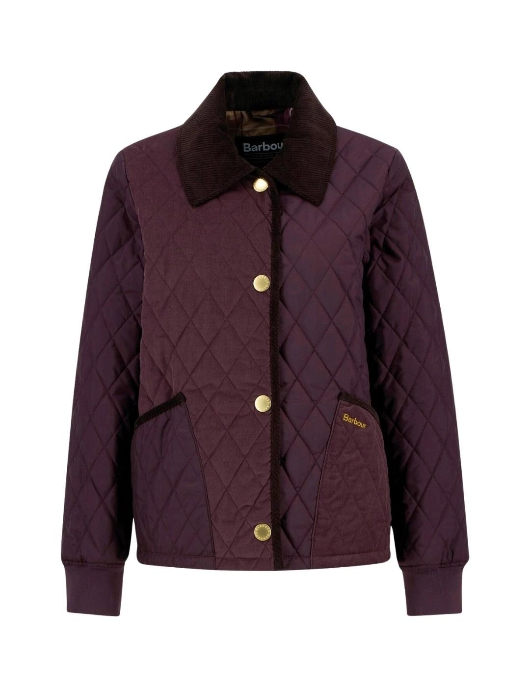 Barbour Chaqueta Marla Quilted Granate