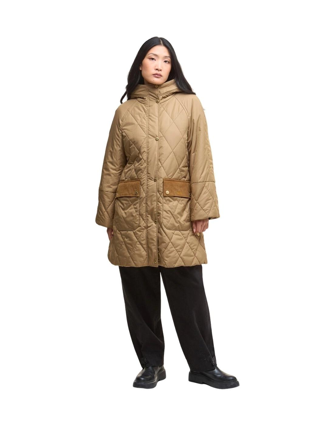 Barbour Chaqueta Elspeth Quilted Beige