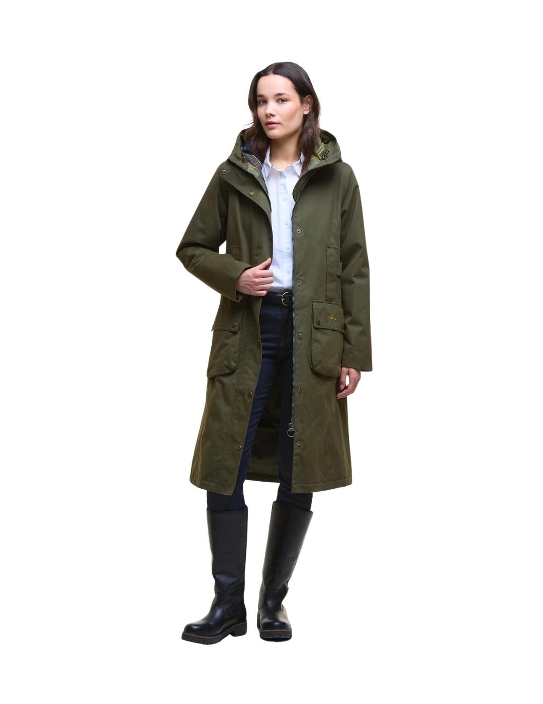 Barbour Chaqueta Bamburgh Waterproof Verde