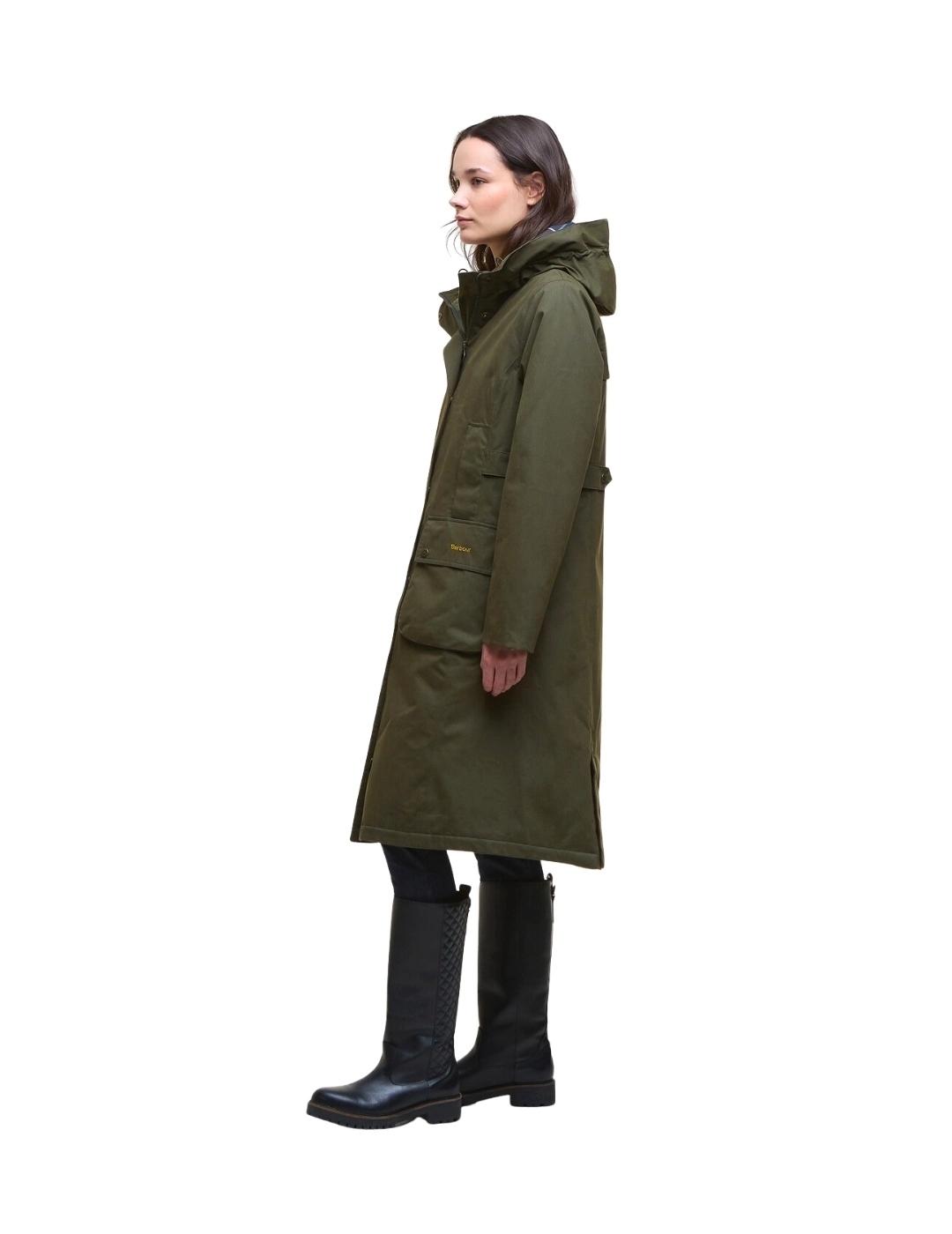 Barbour Chaqueta Bamburgh Waterproof Verde