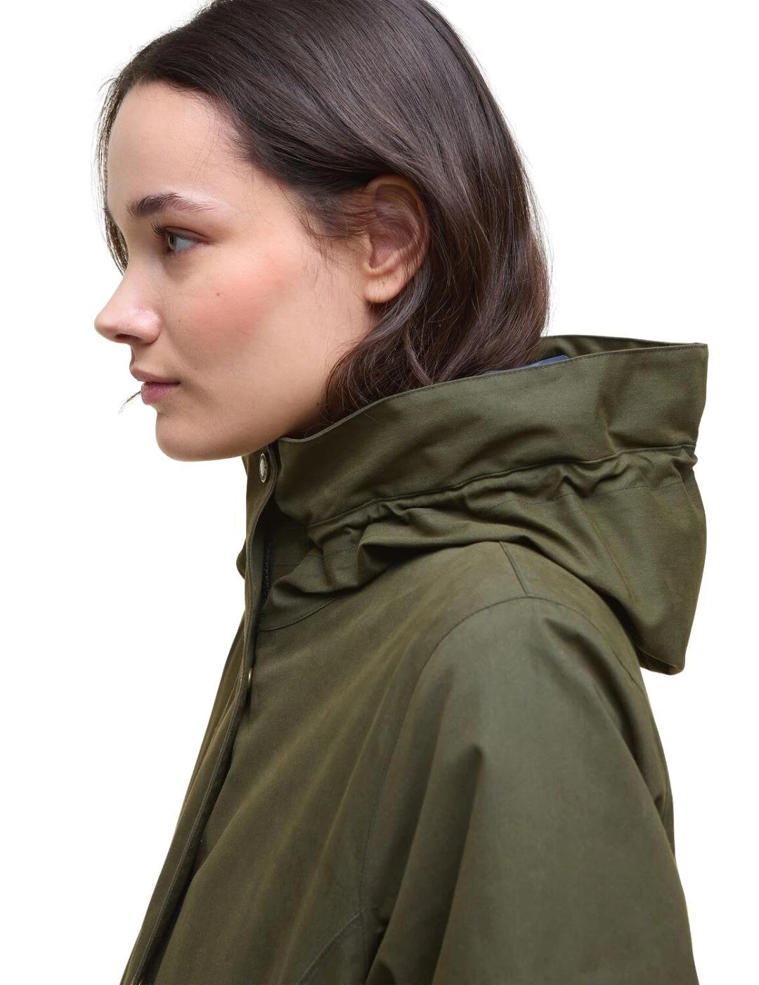 Barbour Chaqueta Bamburgh Waterproof Verde