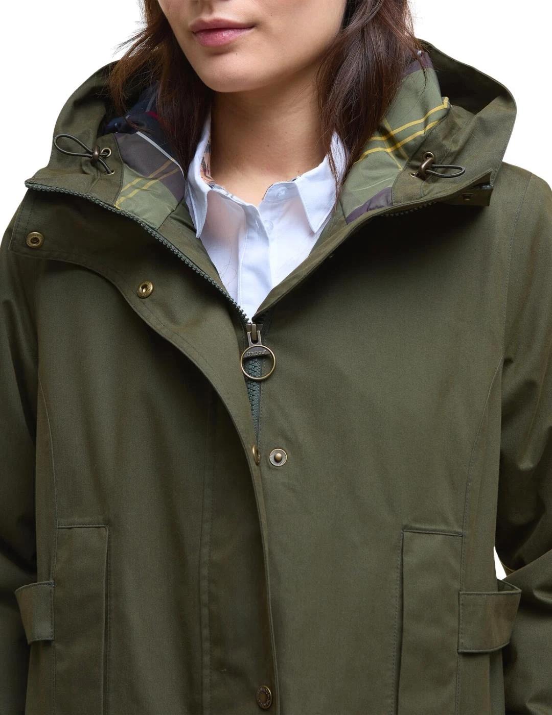 Barbour Chaqueta Bamburgh Waterproof Verde