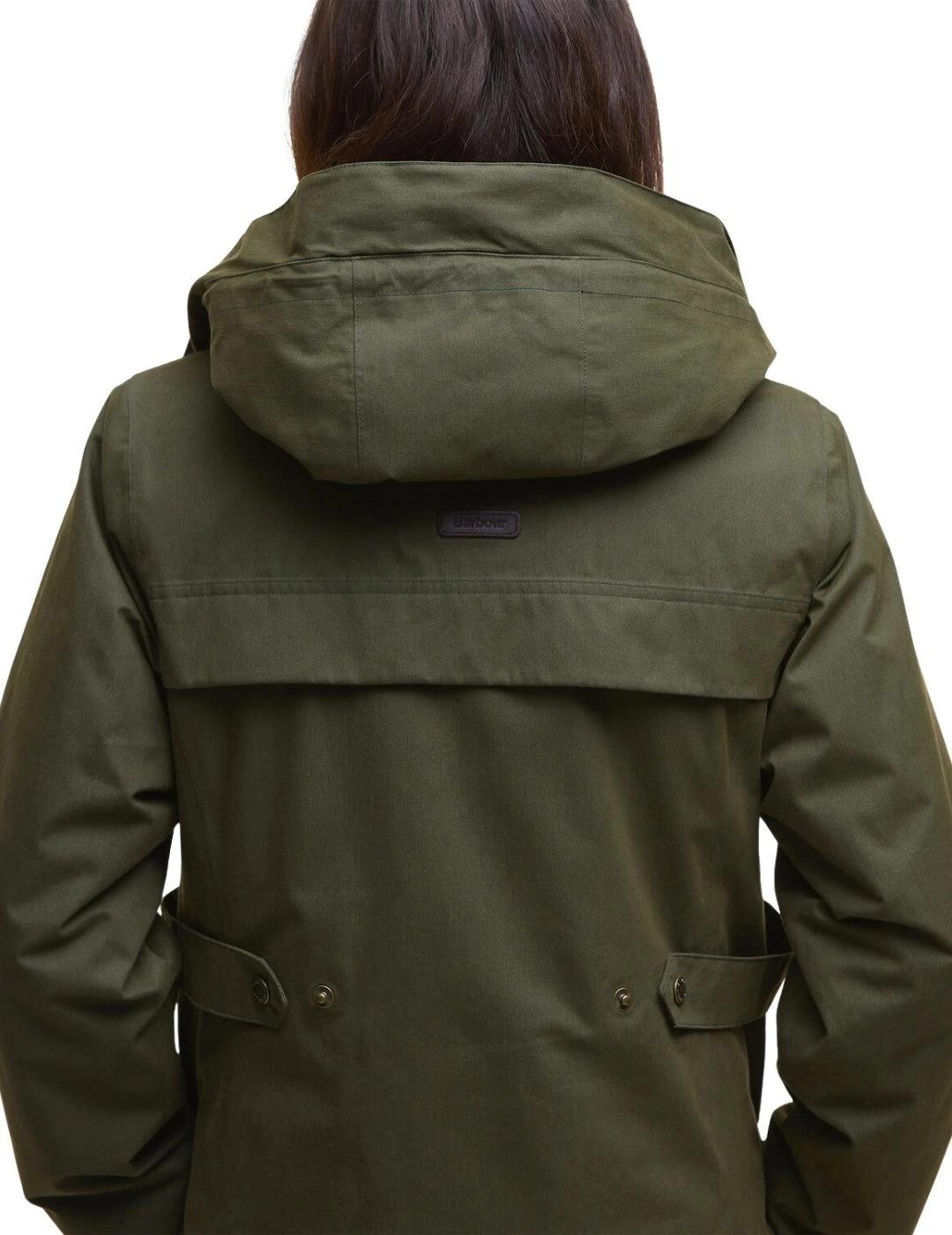 Barbour Chaqueta Bamburgh Waterproof Verde