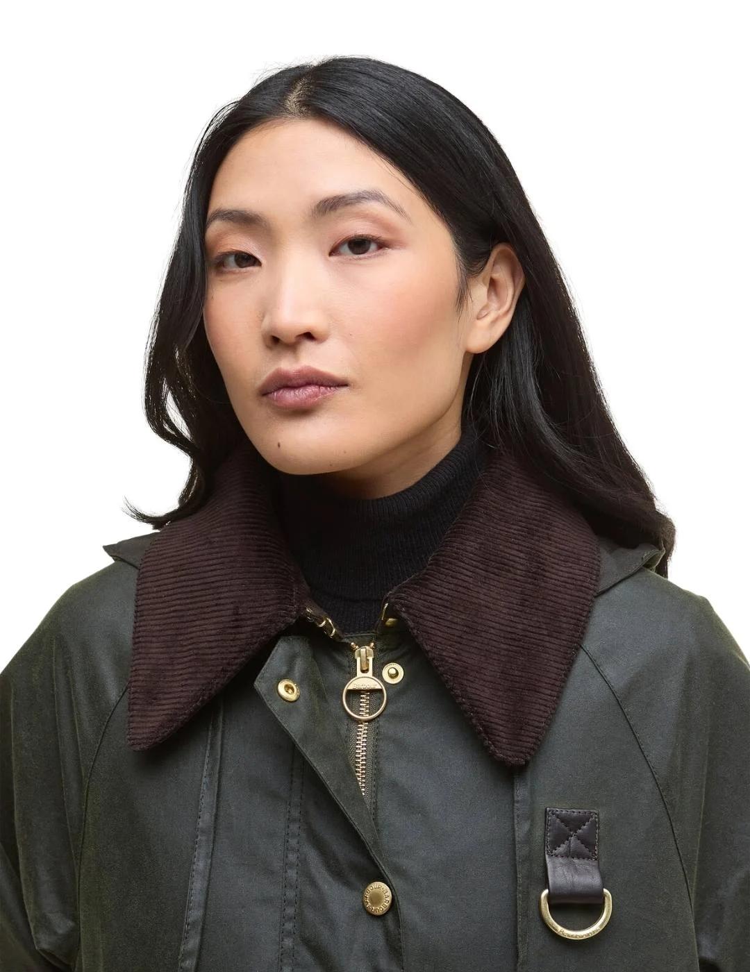 Barbour Chaqueta Reighton Wax Verde