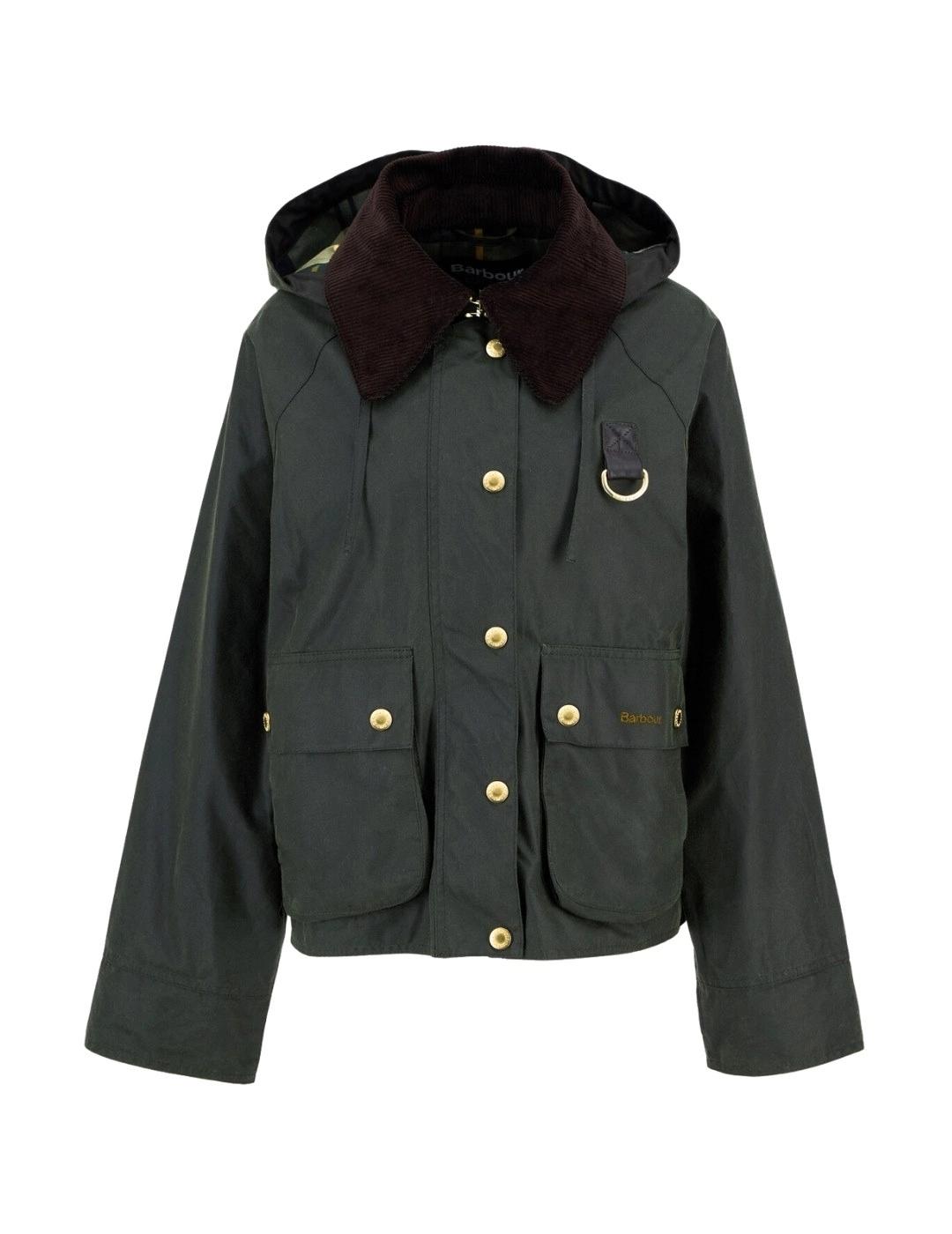 Barbour Chaqueta Reighton Wax Verde