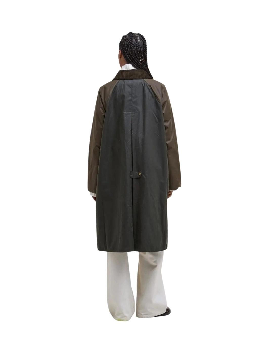 Barbour Chaqueta Evette Wax Verde