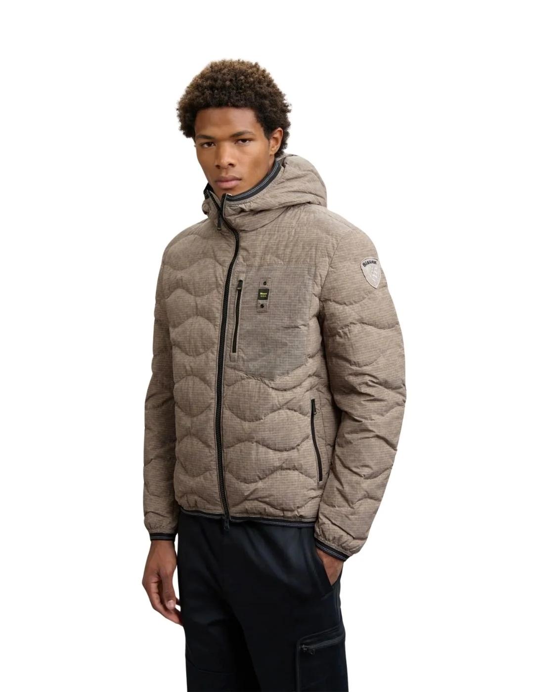 Blauer Plumífero Wave Beige