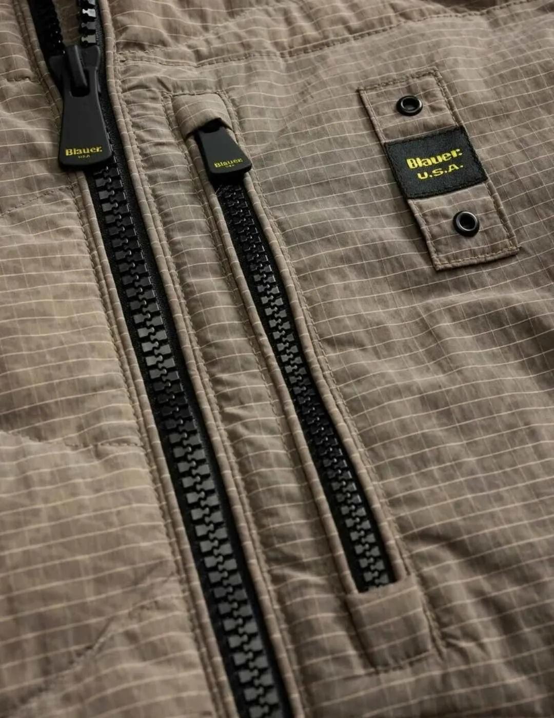 Blauer Plumífero Wave Beige