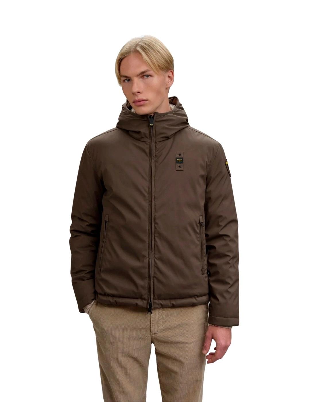 Blauer Chaqueta Reversible Ballard Marrón