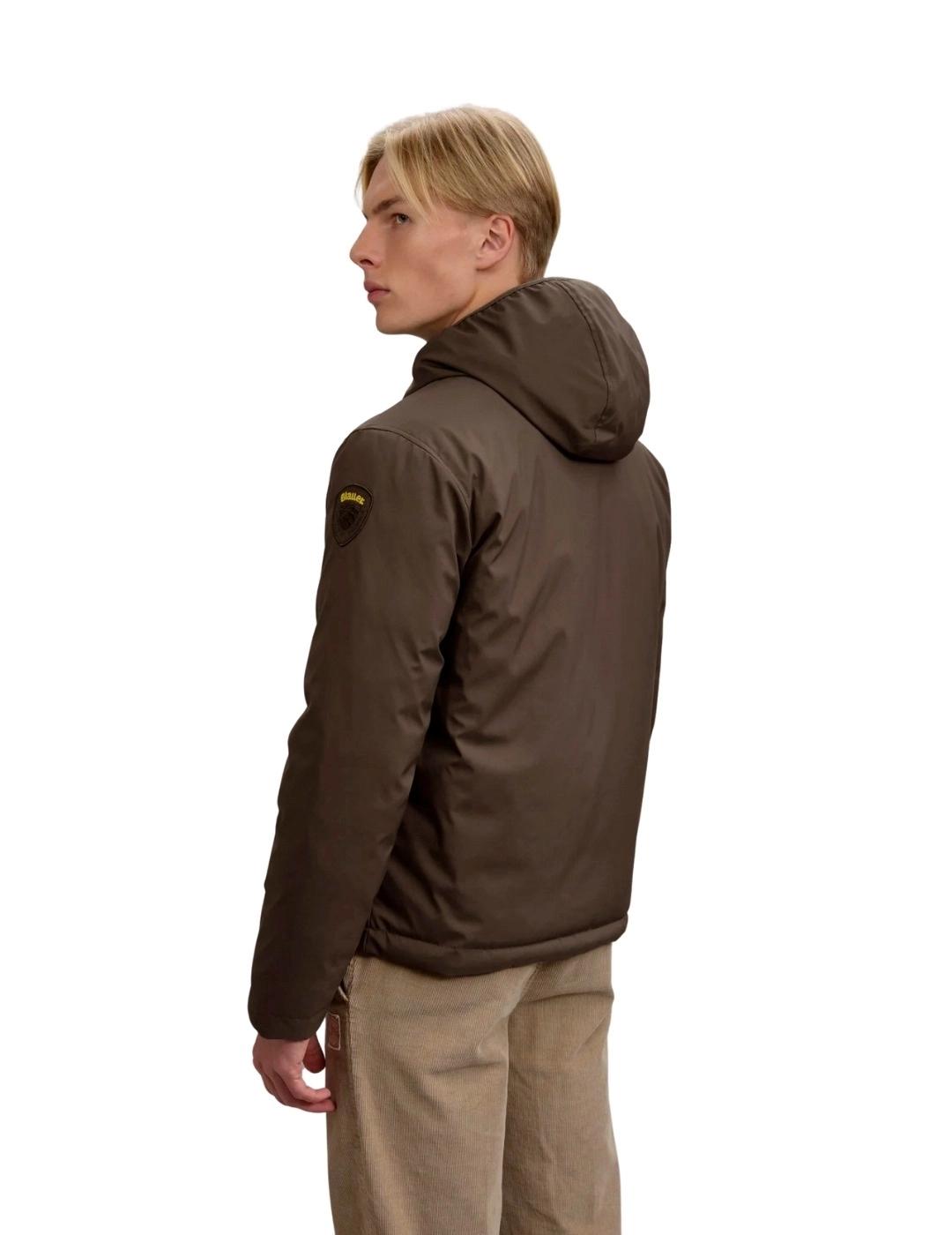 Blauer Chaqueta Reversible Ballard Marrón