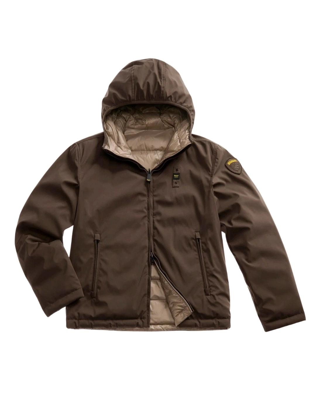 Blauer Chaqueta Reversible Ballard Marrón