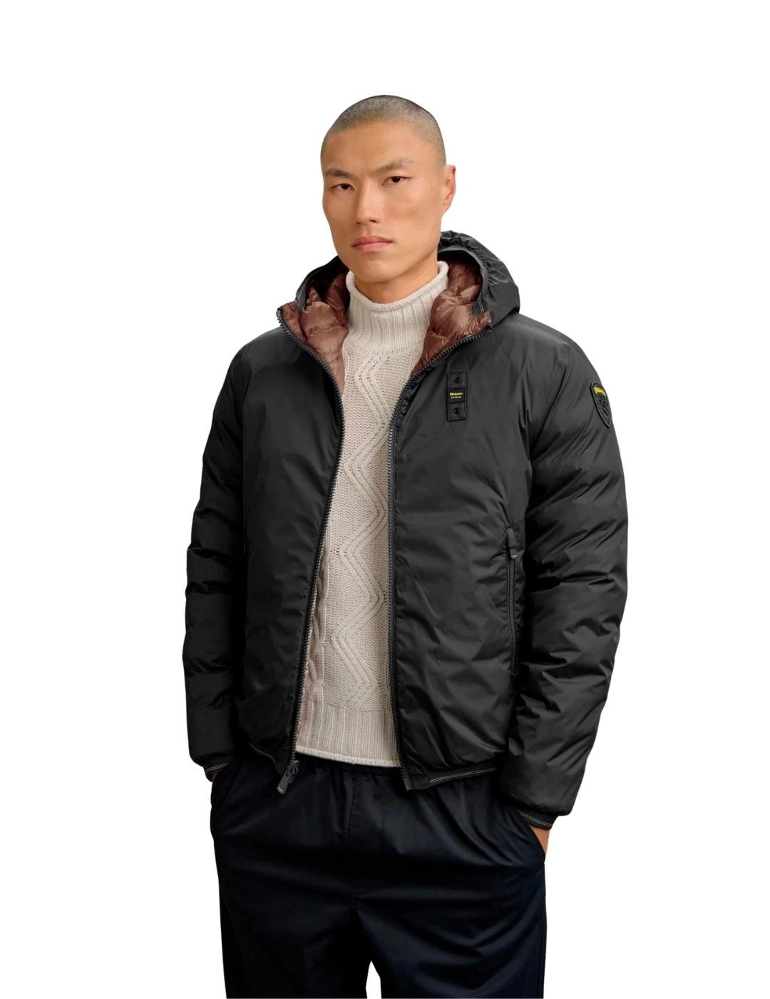 Blauer Chaqueta Reversible Donald Negro