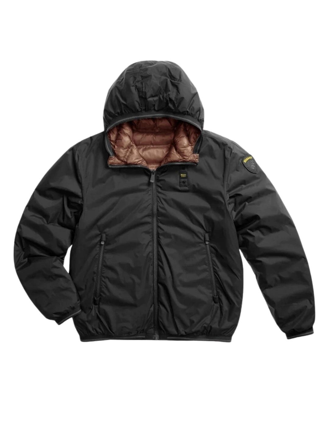 Blauer Chaqueta Reversible Donald Negro