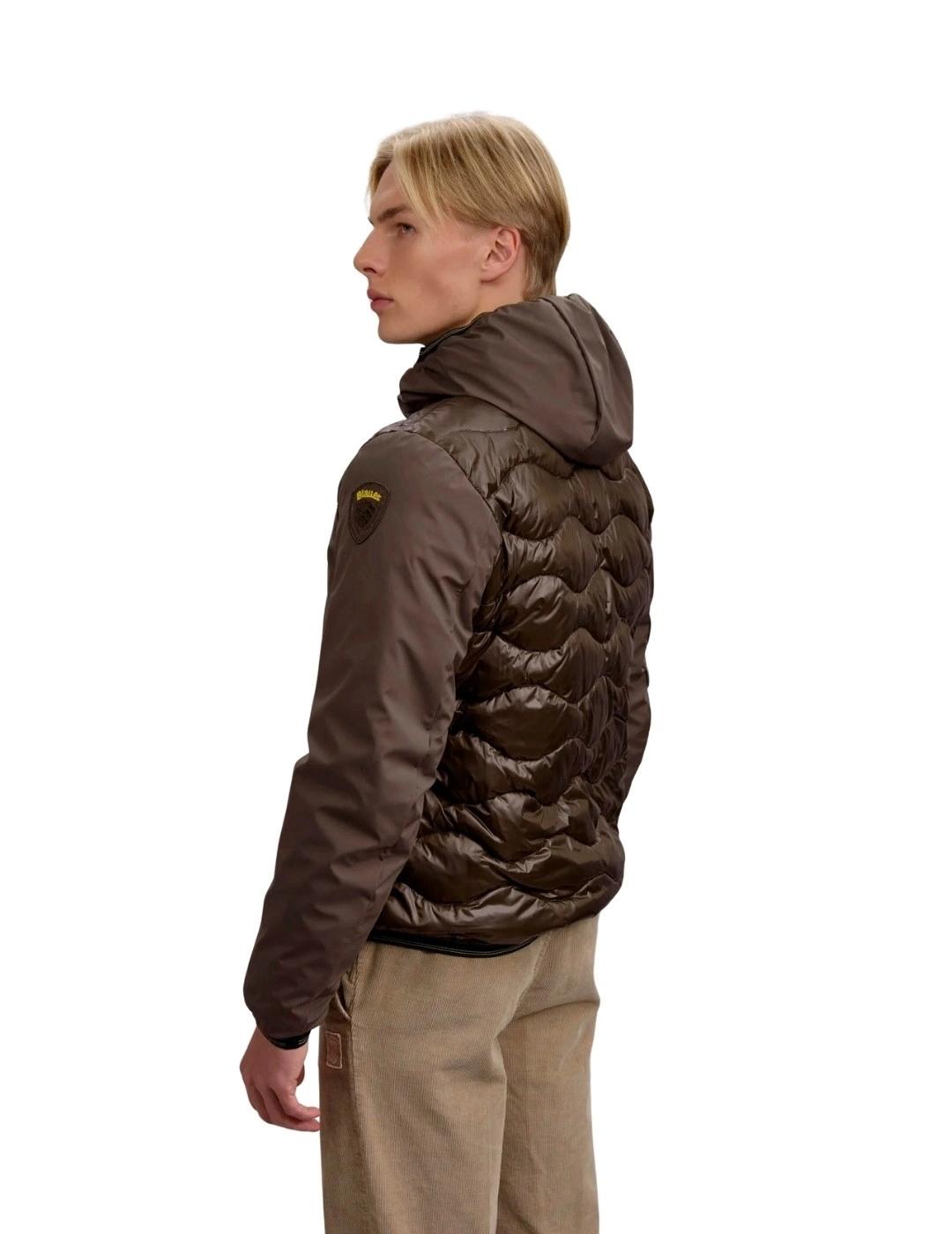 Blauer Plumífero relleno mixto Albert Marrón