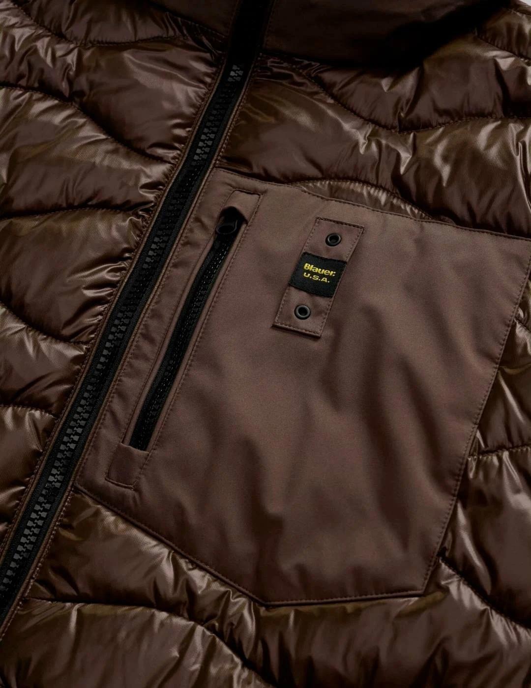 Blauer Plumífero relleno mixto Albert Marrón