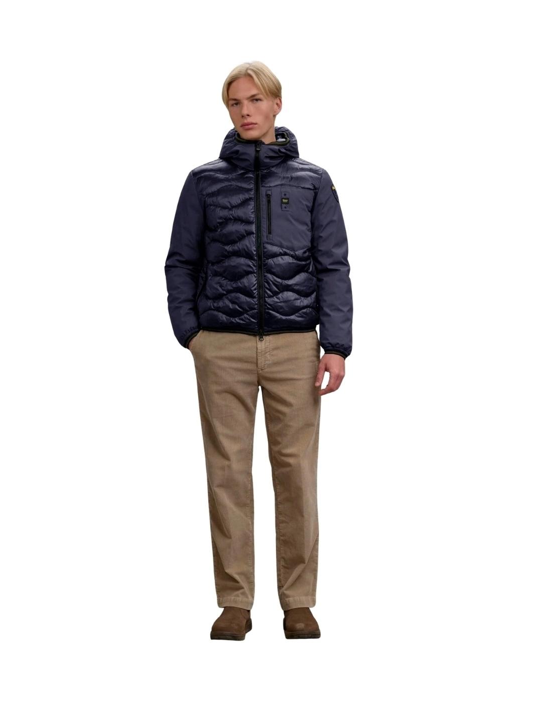 Blauer Plumífero relleno mixto Albert Azul